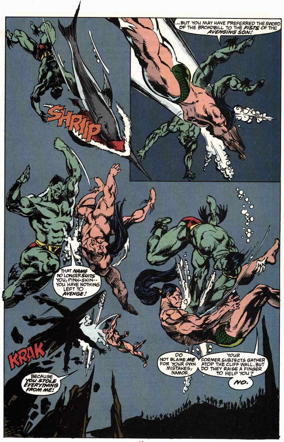 Read online Namor, The Sub-Mariner comic -  Issue #57 - 19