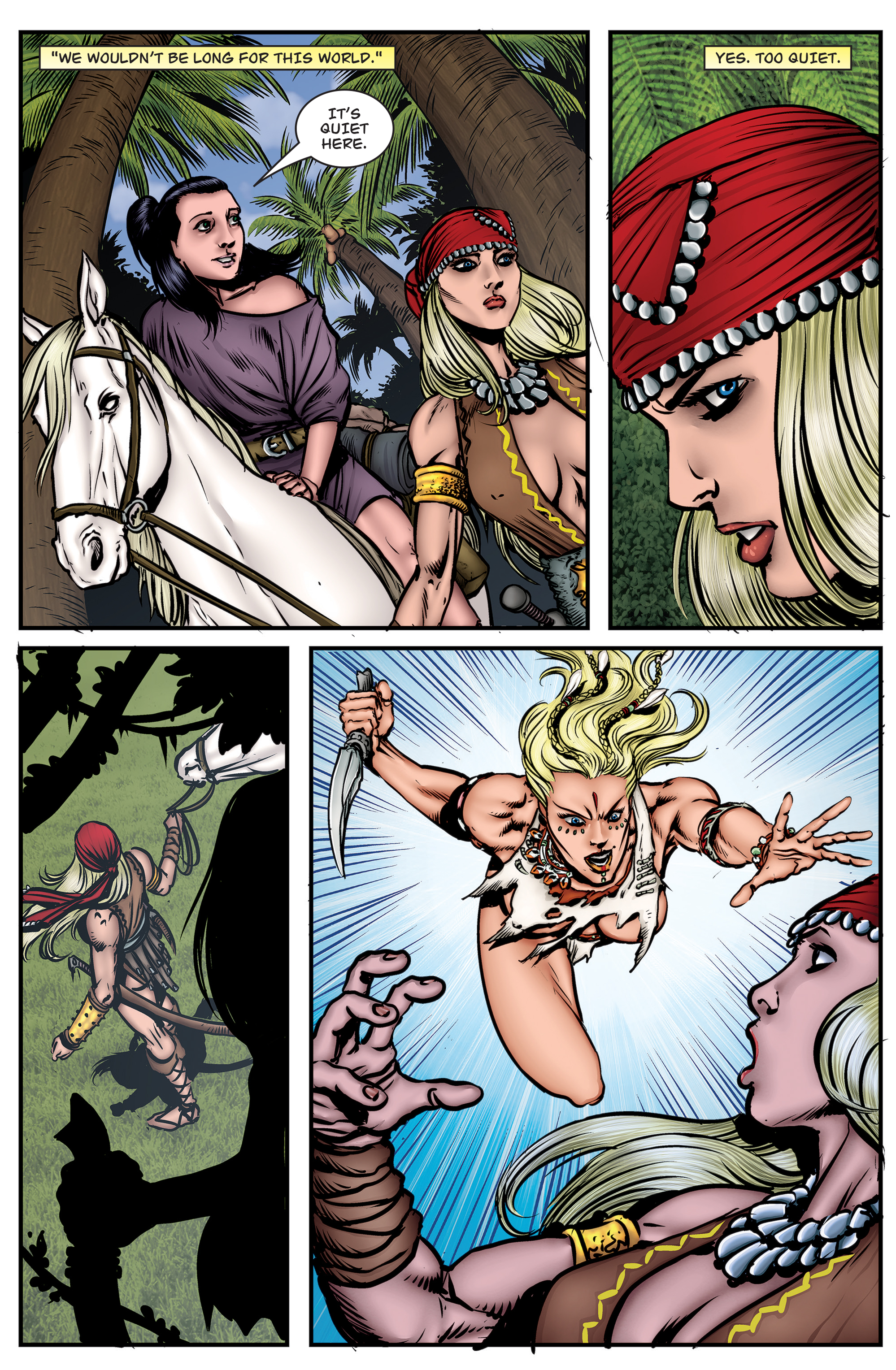 Read online Arhian: Head Huntress comic -  Issue #4 - 31