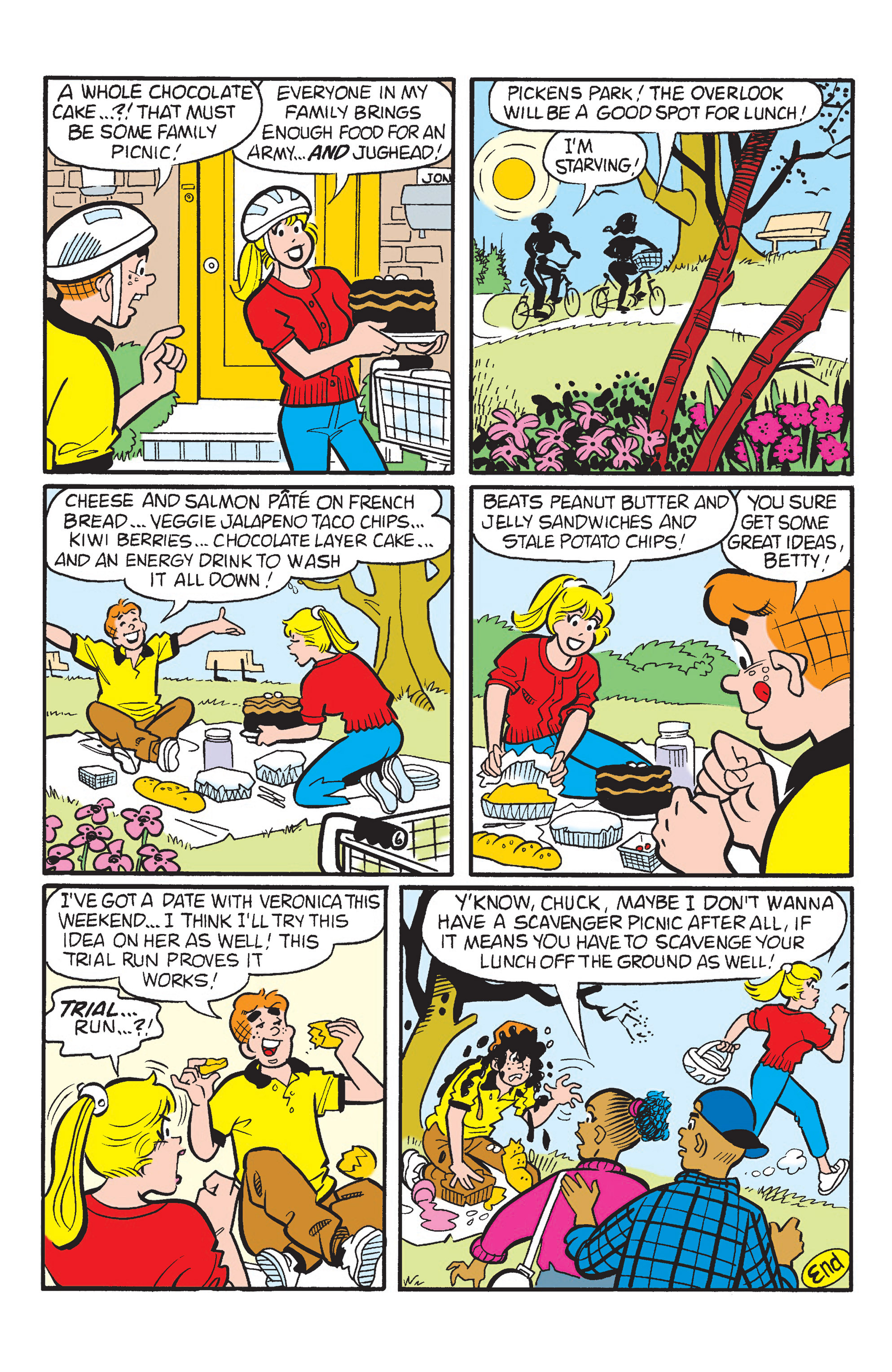 Read online Betty and Veronica: Picnic Antics comic -  Issue # TPB - 61