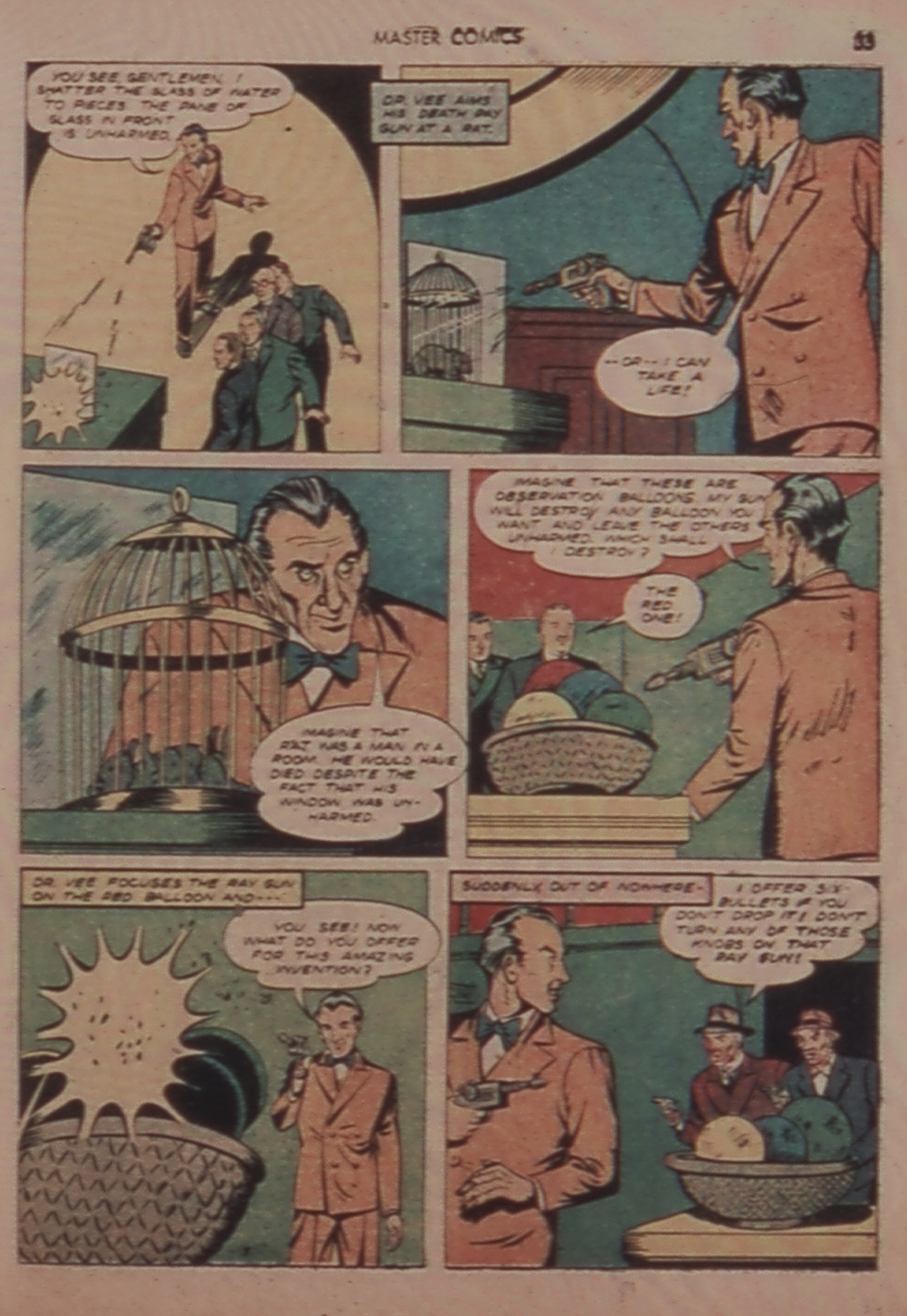 Read online Master Comics comic -  Issue #40 - 35