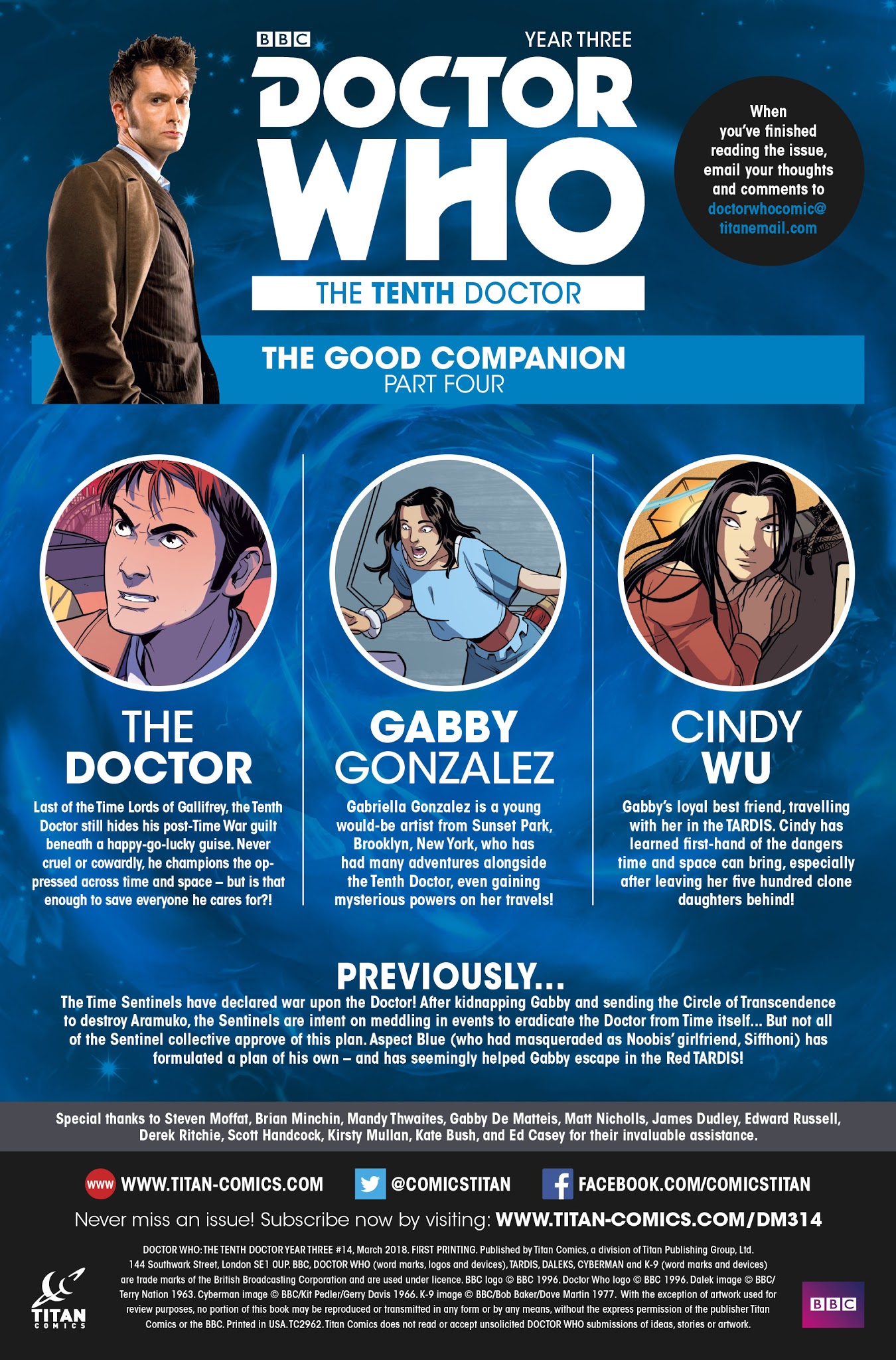 Read online Doctor Who: The Tenth Doctor Year Three comic -  Issue #14 - 4