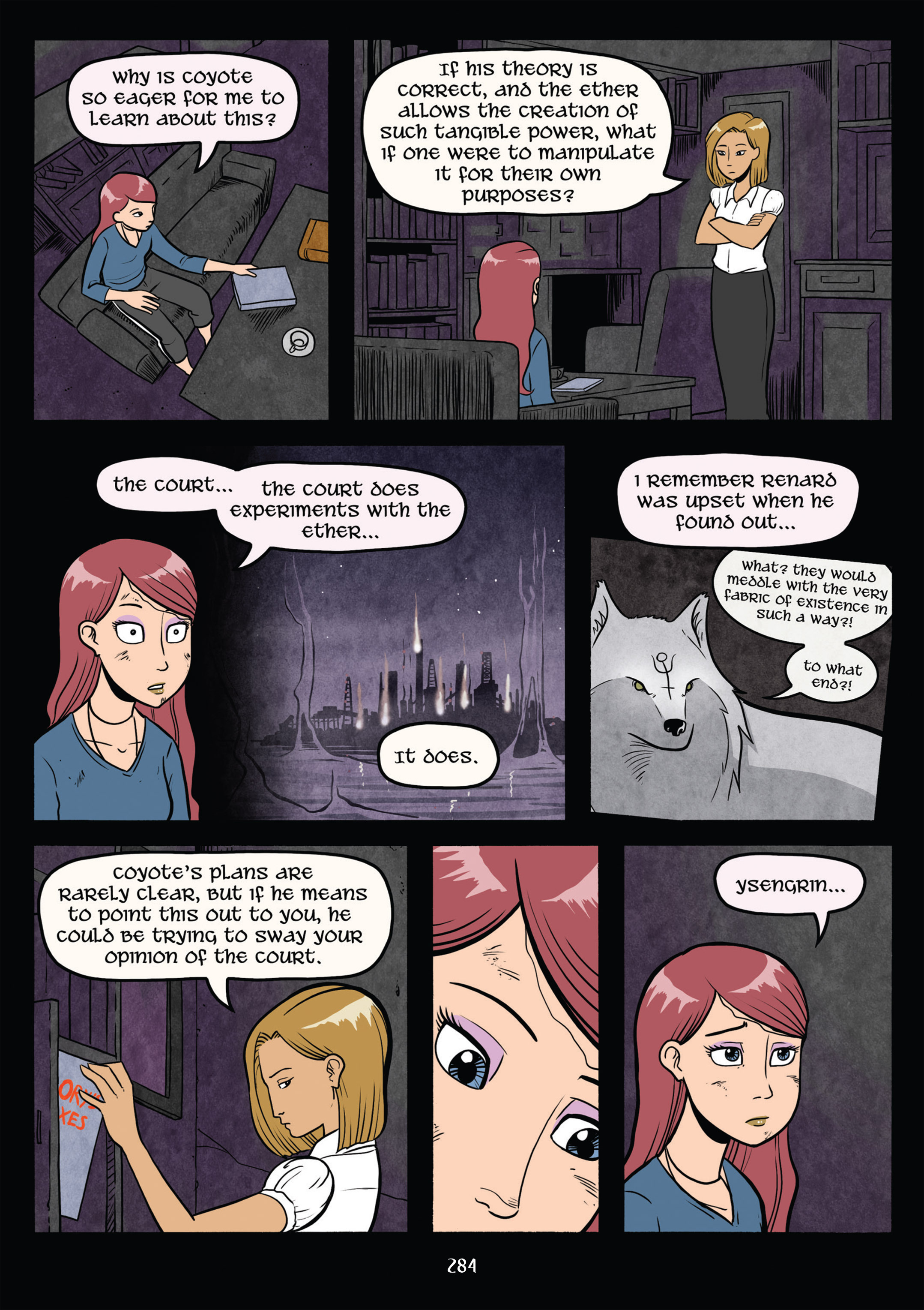 Read online Gunnerkrigg Court comic -  Issue # TPB 4 (Part 3) - 84