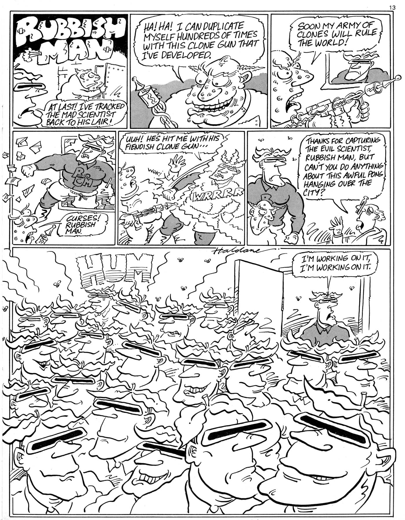 Read online Oink! comic -  Issue #9 - 12