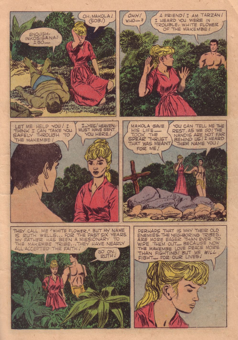 Read online Tarzan (1948) comic -  Issue #105 - 5
