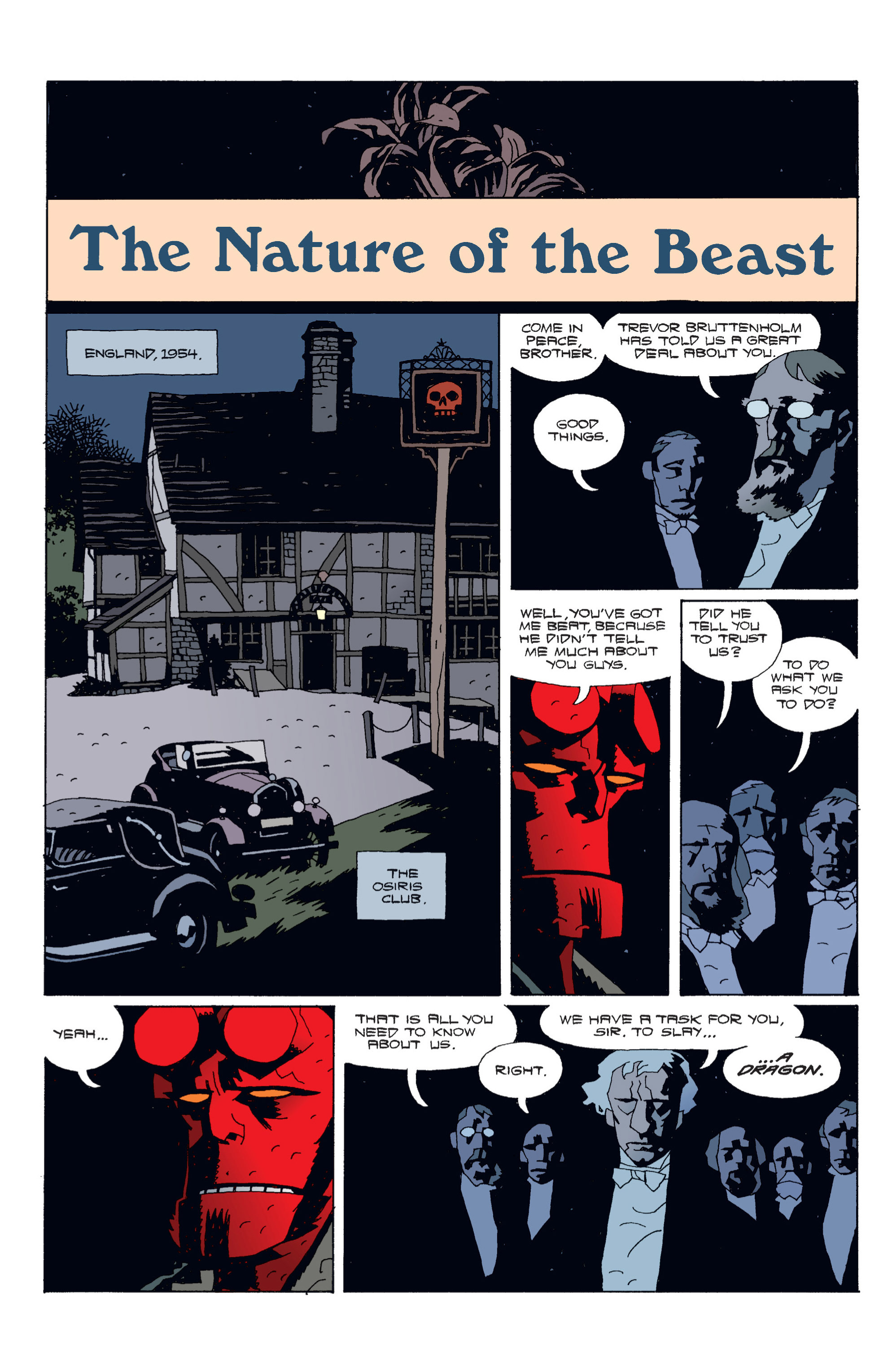 Read online Hellboy comic -  Issue #4 - 11
