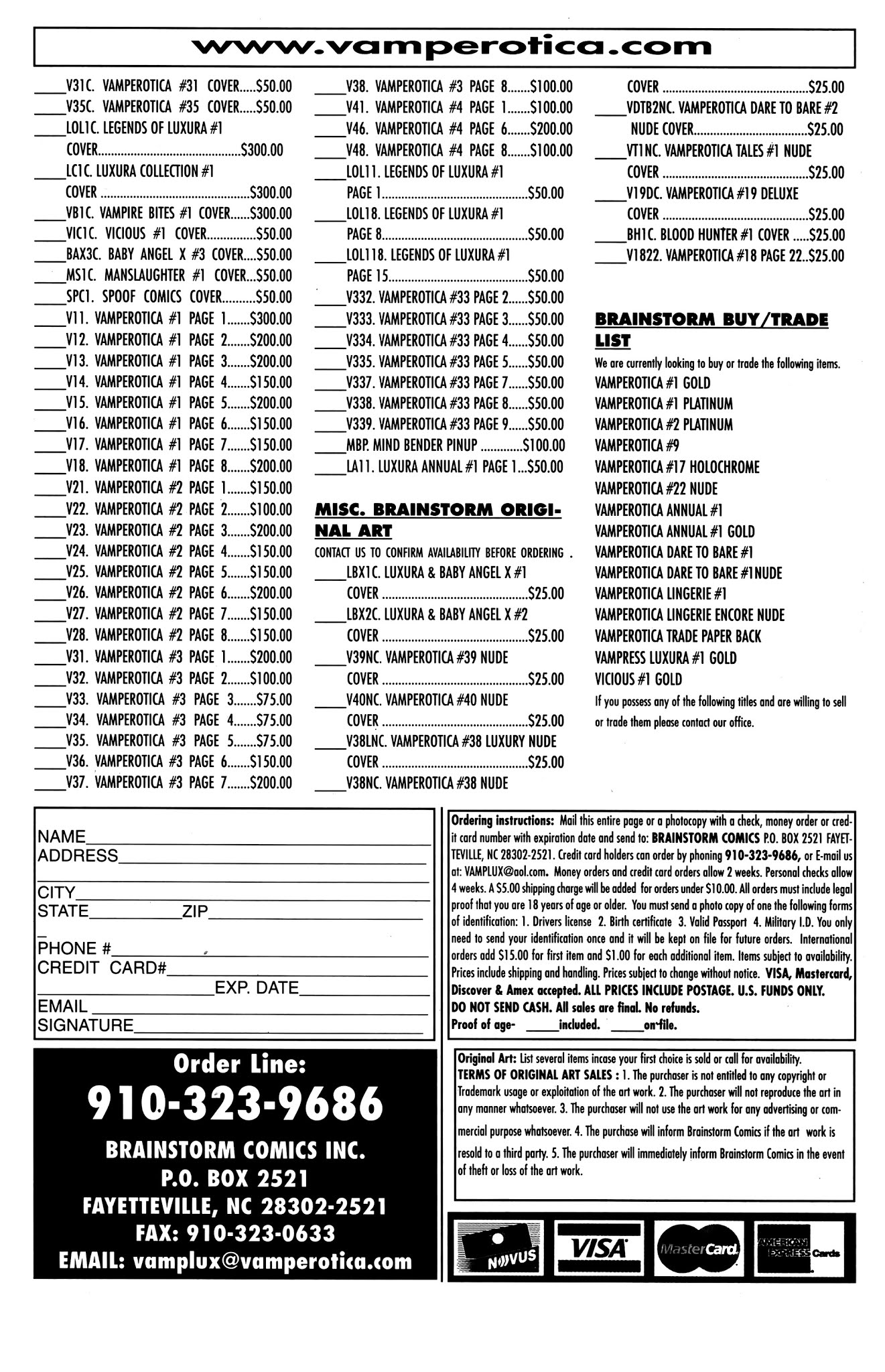 Read online Vamperotica comic -  Issue #47 - 34