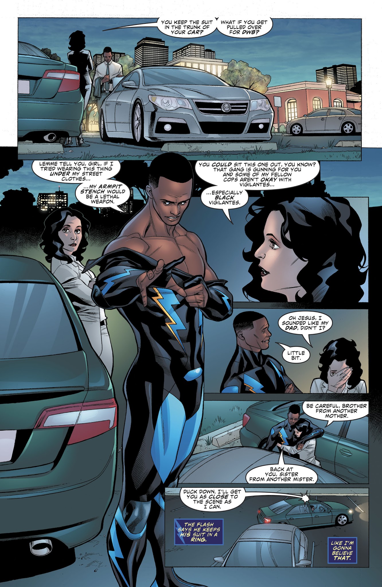 Read online Black Lightning: Cold Dead Hands comic -  Issue #1 - 17