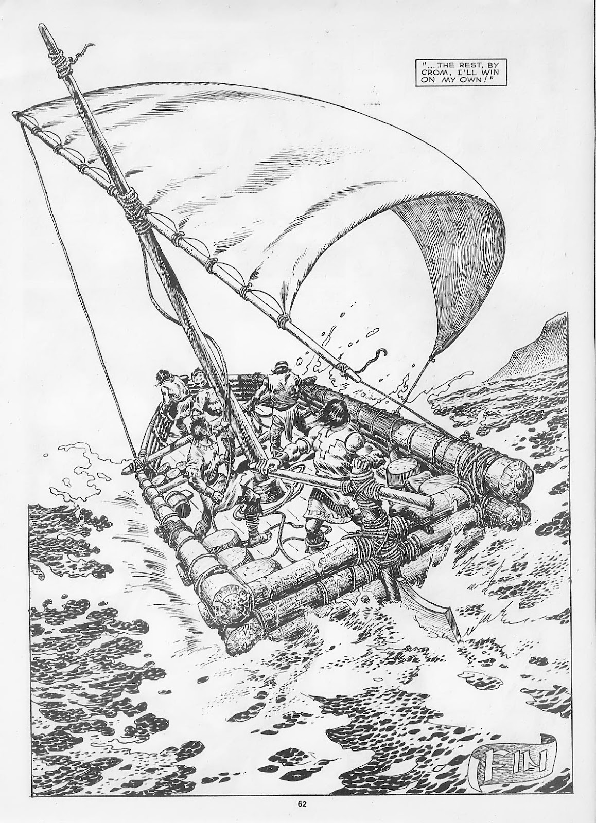 The Savage Sword Of Conan issue 166 - Page 65