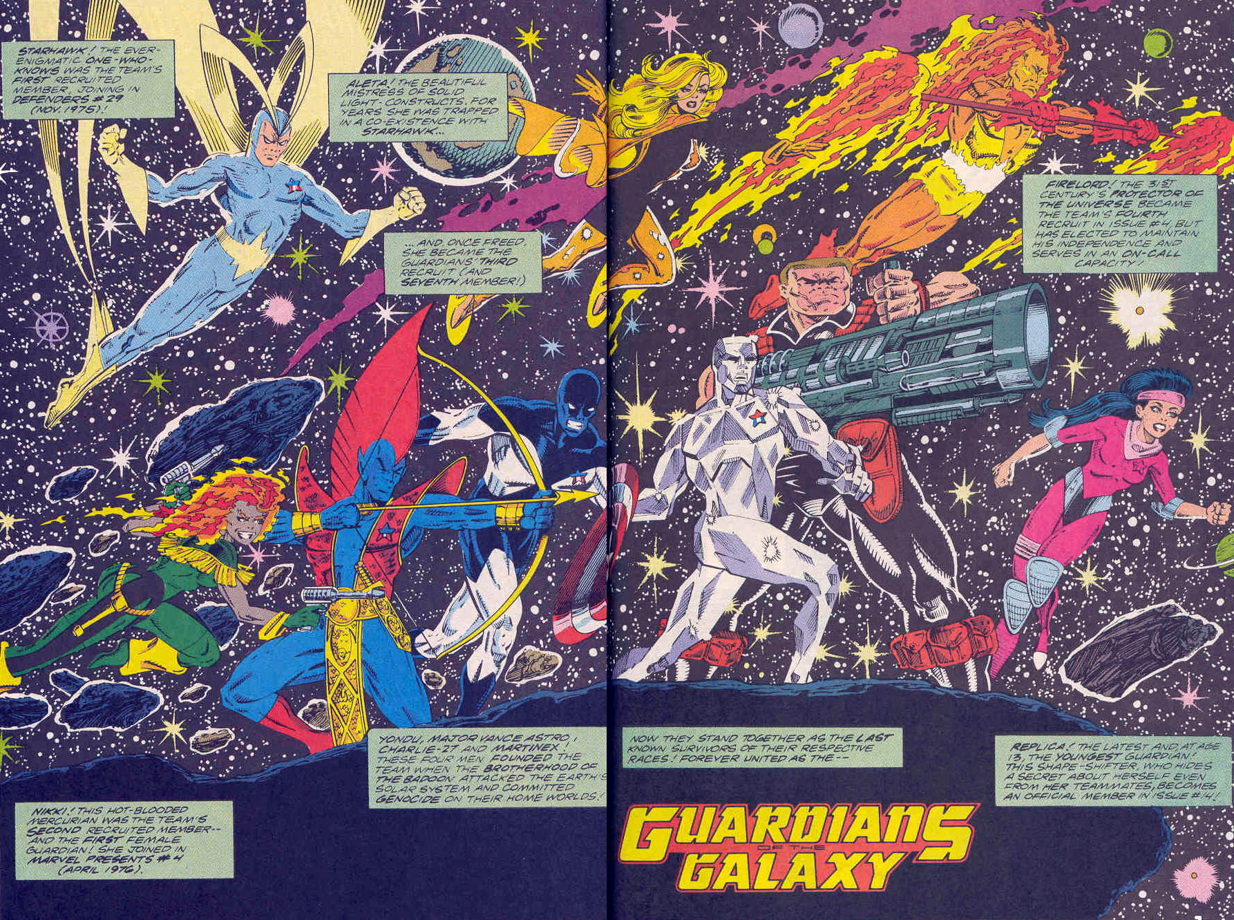 Read online Guardians of the Galaxy (1990) comic -  Issue # _Annual 1 - 39