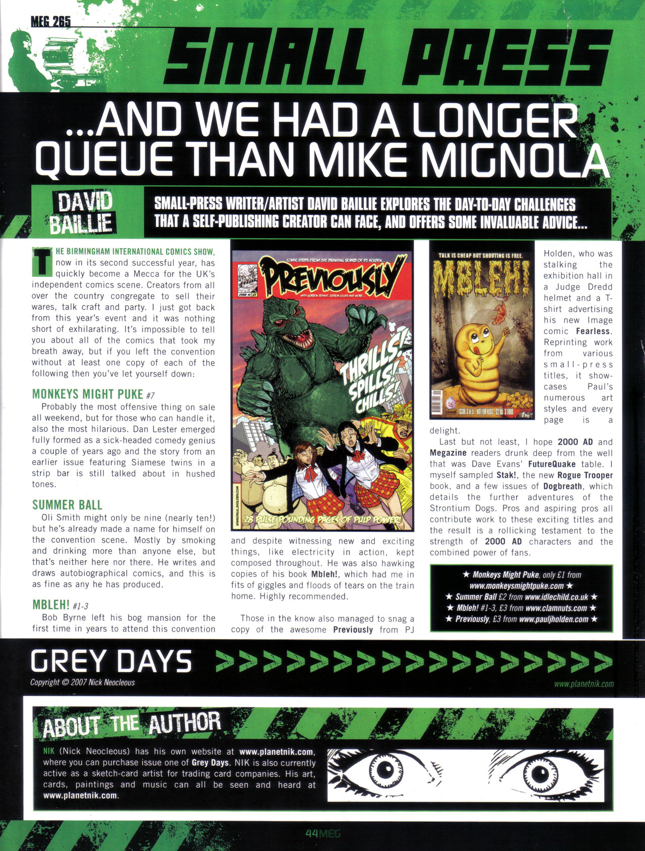 Read online Judge Dredd Megazine (Vol. 5) comic -  Issue #265 - 43