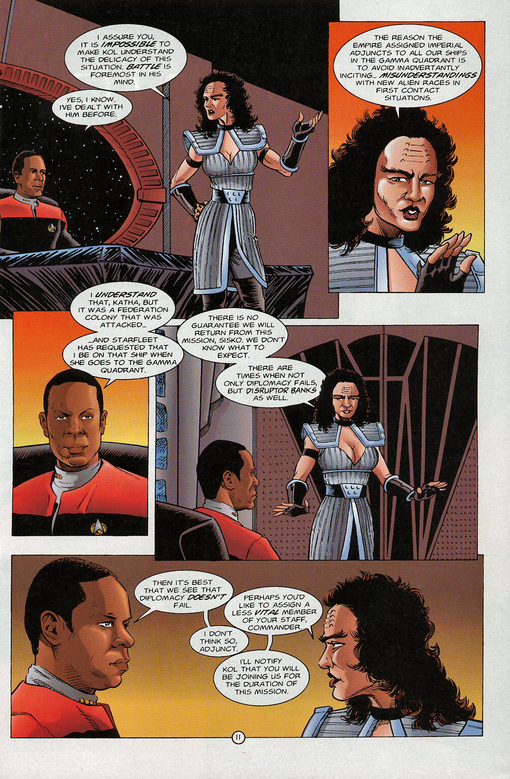 Read online Star Trek: Deep Space Nine - Lightstorm comic -  Issue # Full - 11