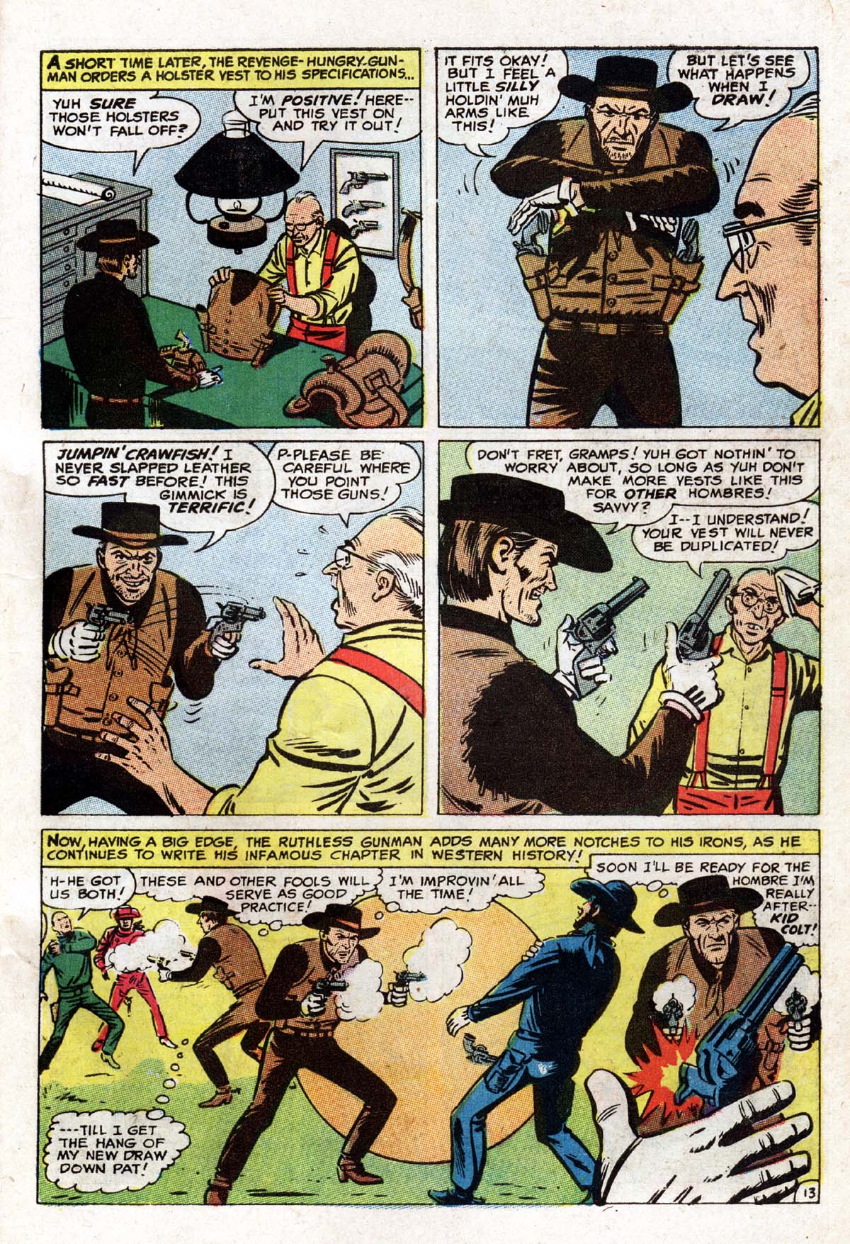 Read online The Mighty Marvel Western comic -  Issue #5 - 61