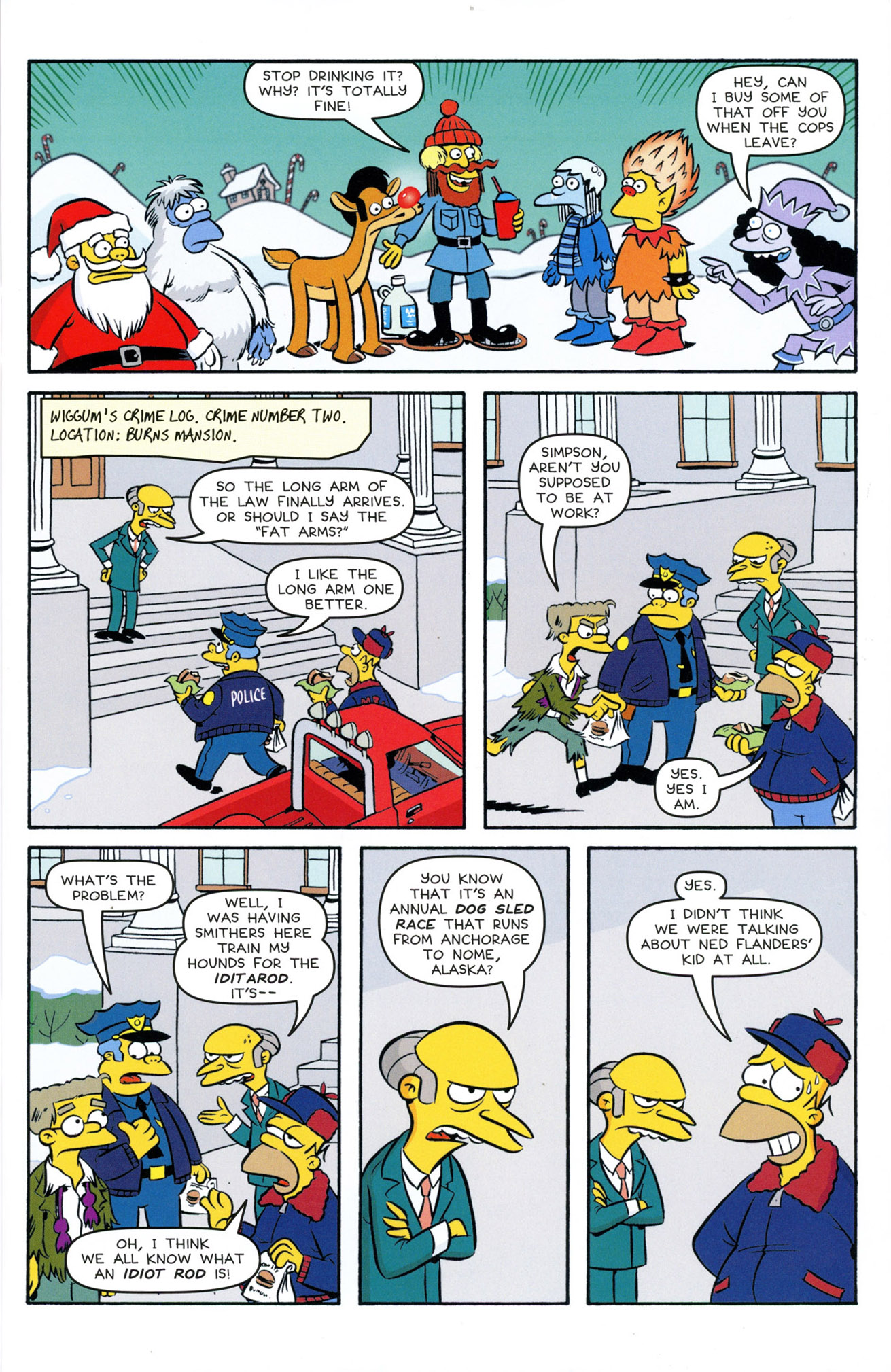 Read online The Simpsons Winter Wingding comic -  Issue #10 - 17