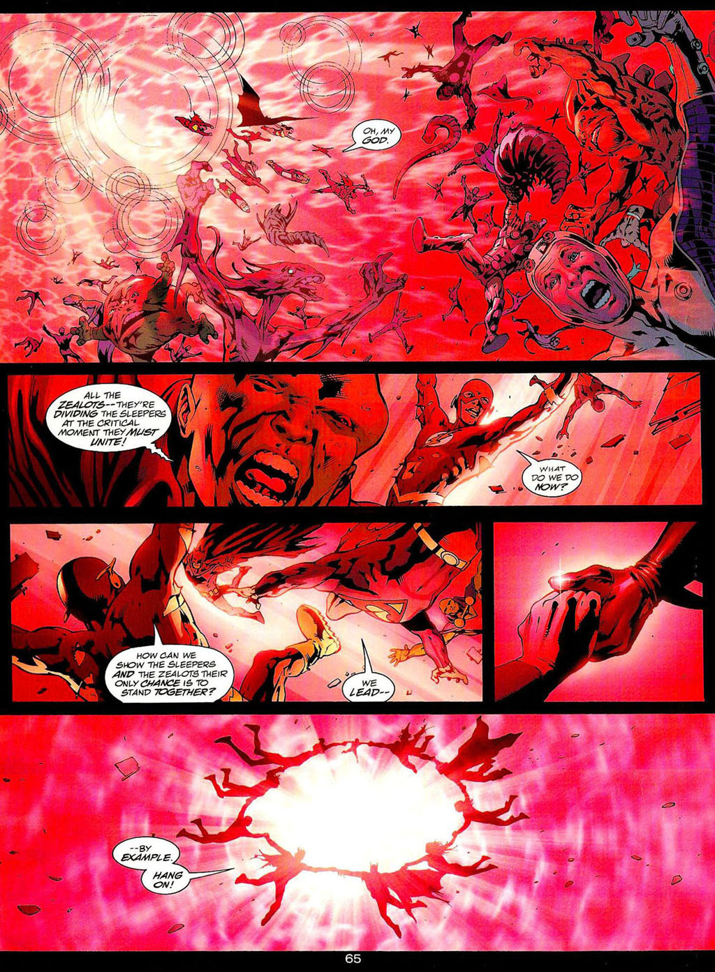 Read online JLA: Heaven's Ladder comic -  Issue # Full - 64