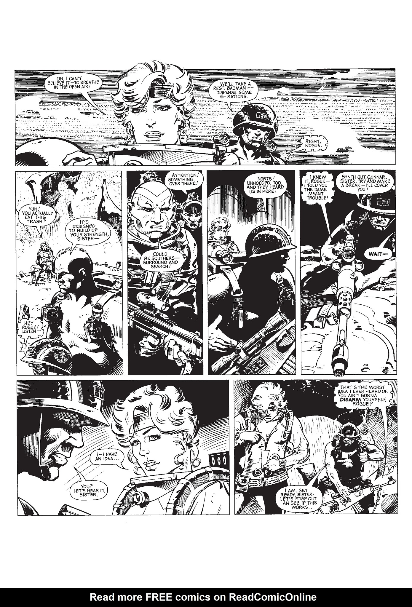 Read online Rogue Trooper: Tales of Nu-Earth comic -  Issue # TPB 1 - 180