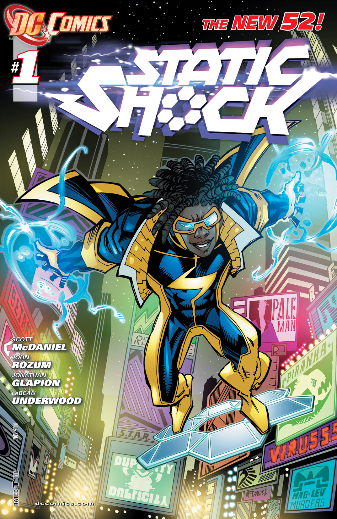 Static Shock issue 1 - Page 1
