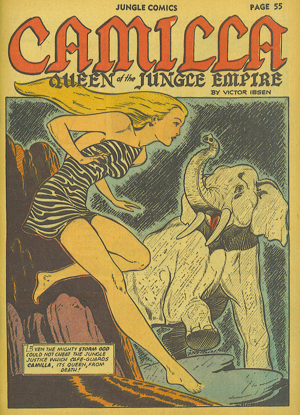 Read online Jungle Comics comic -  Issue #30 - 59