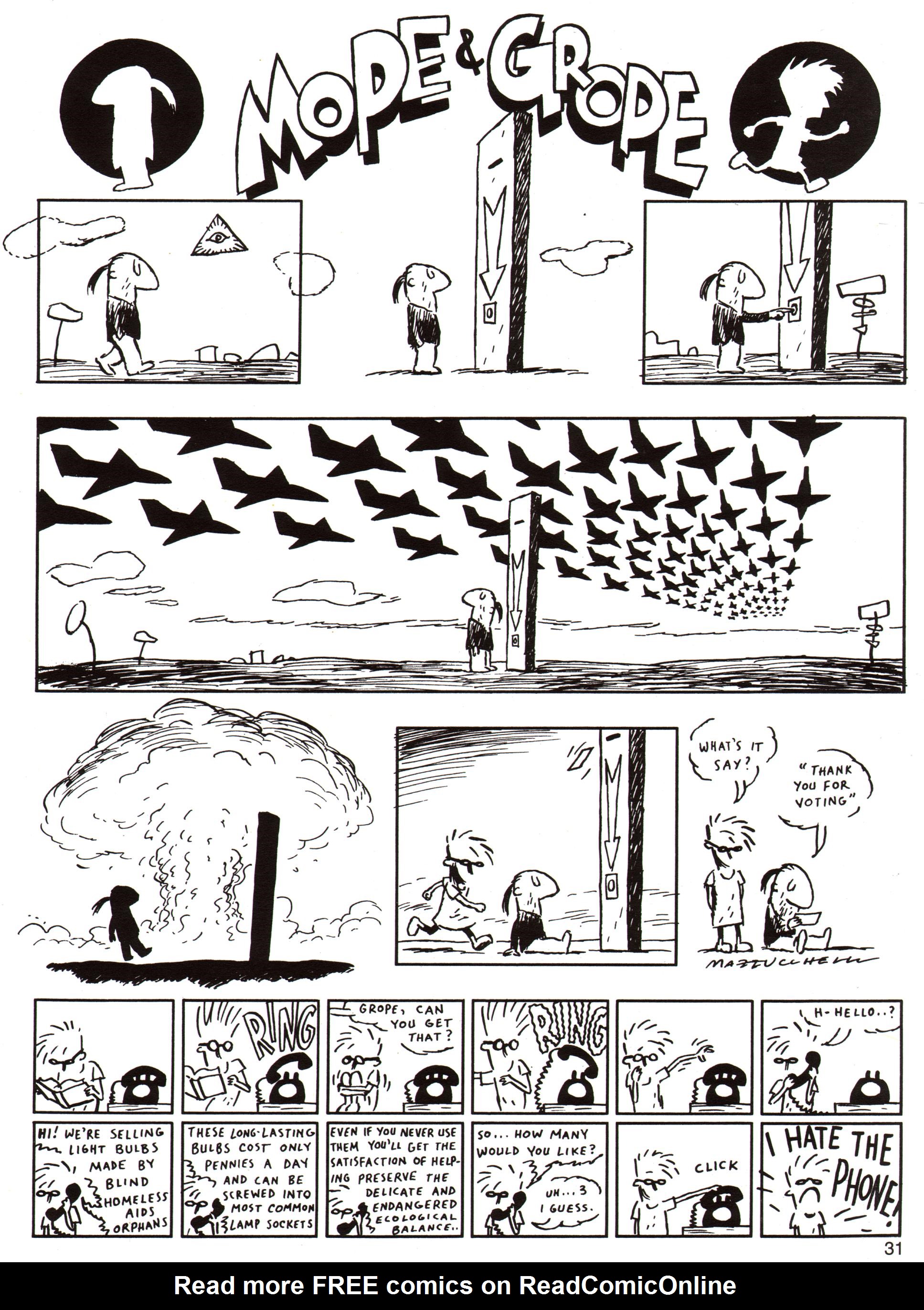 Read online Rubber Blanket comic -  Issue #1 - 30