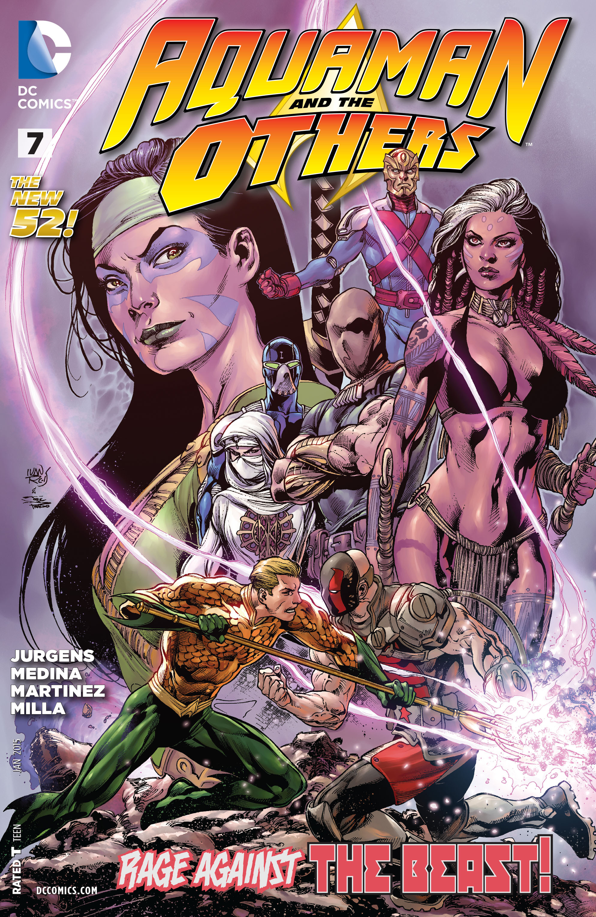 Read online Aquaman and the Others comic -  Issue #7 - 1