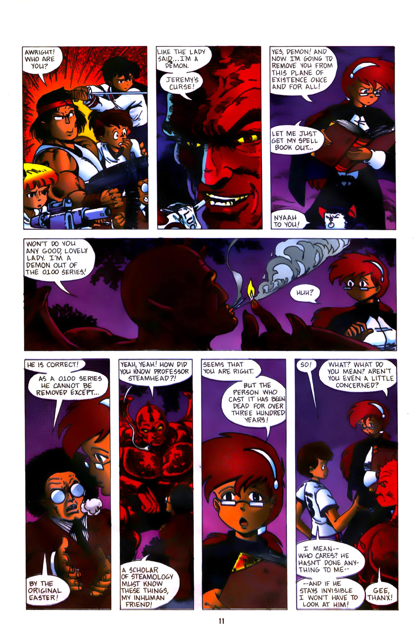 Read online Ninja High School In Color comic -  Issue #5 - 14