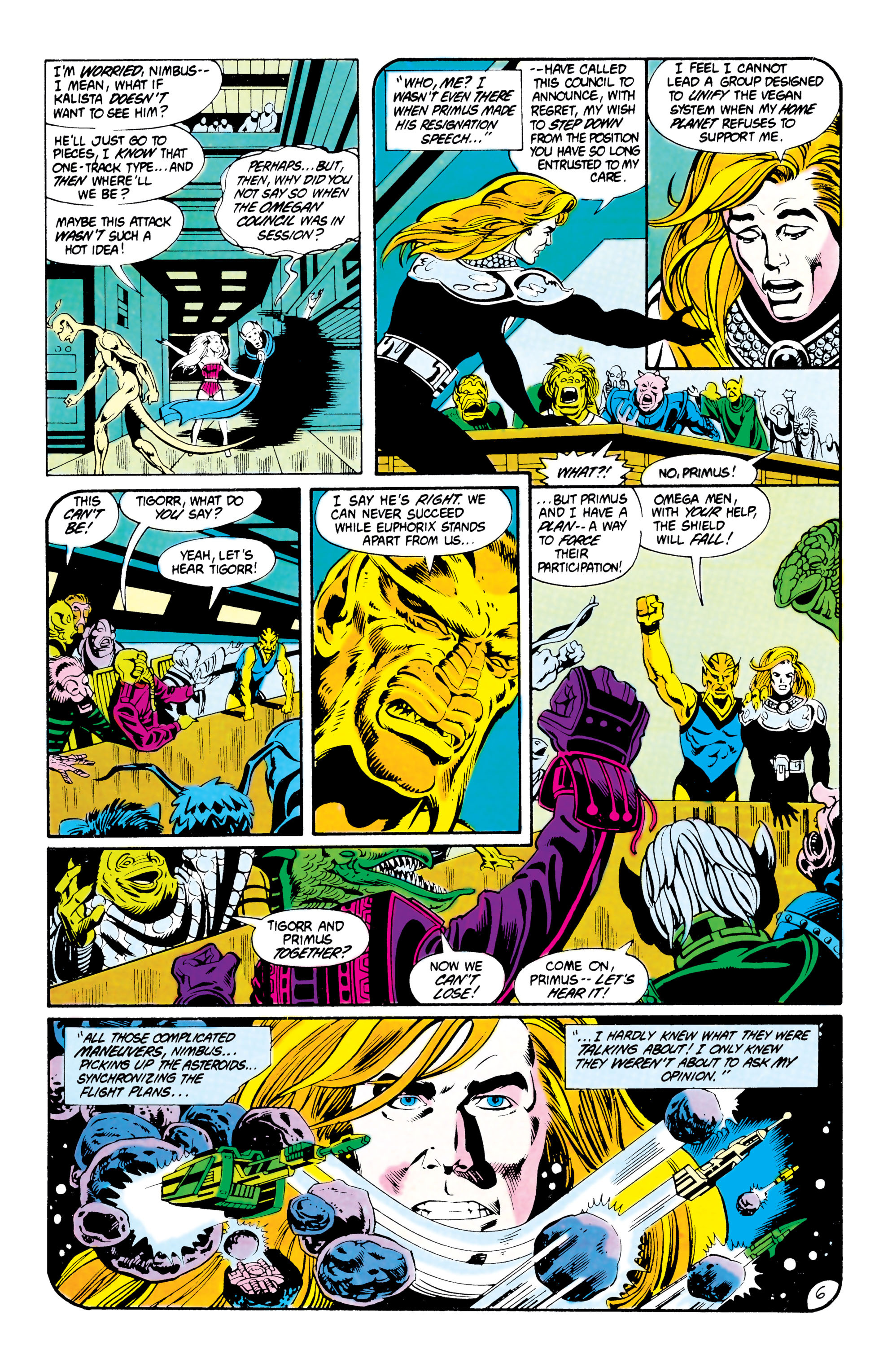 Read online The Omega Men (1983) comic -  Issue #15 - 6