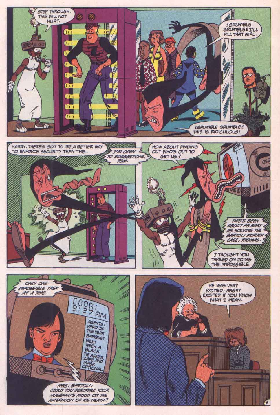 Read online Hero Hotline comic -  Issue #6 - 4