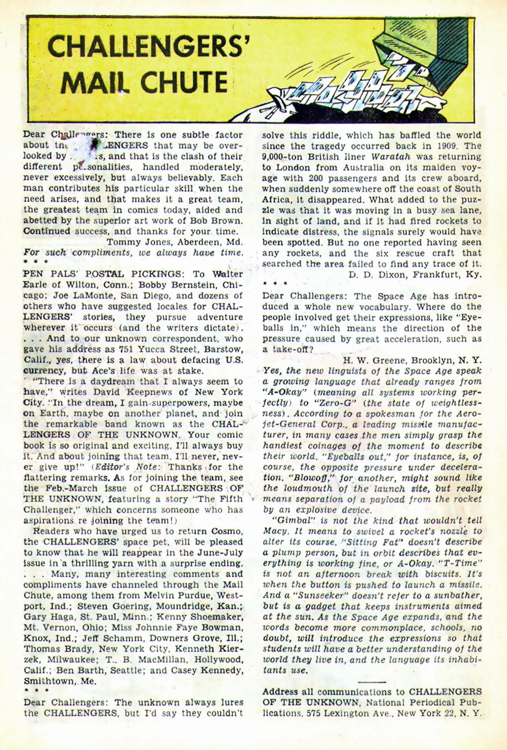 Read online Challengers of the Unknown (1958) comic -  Issue #31 - 18