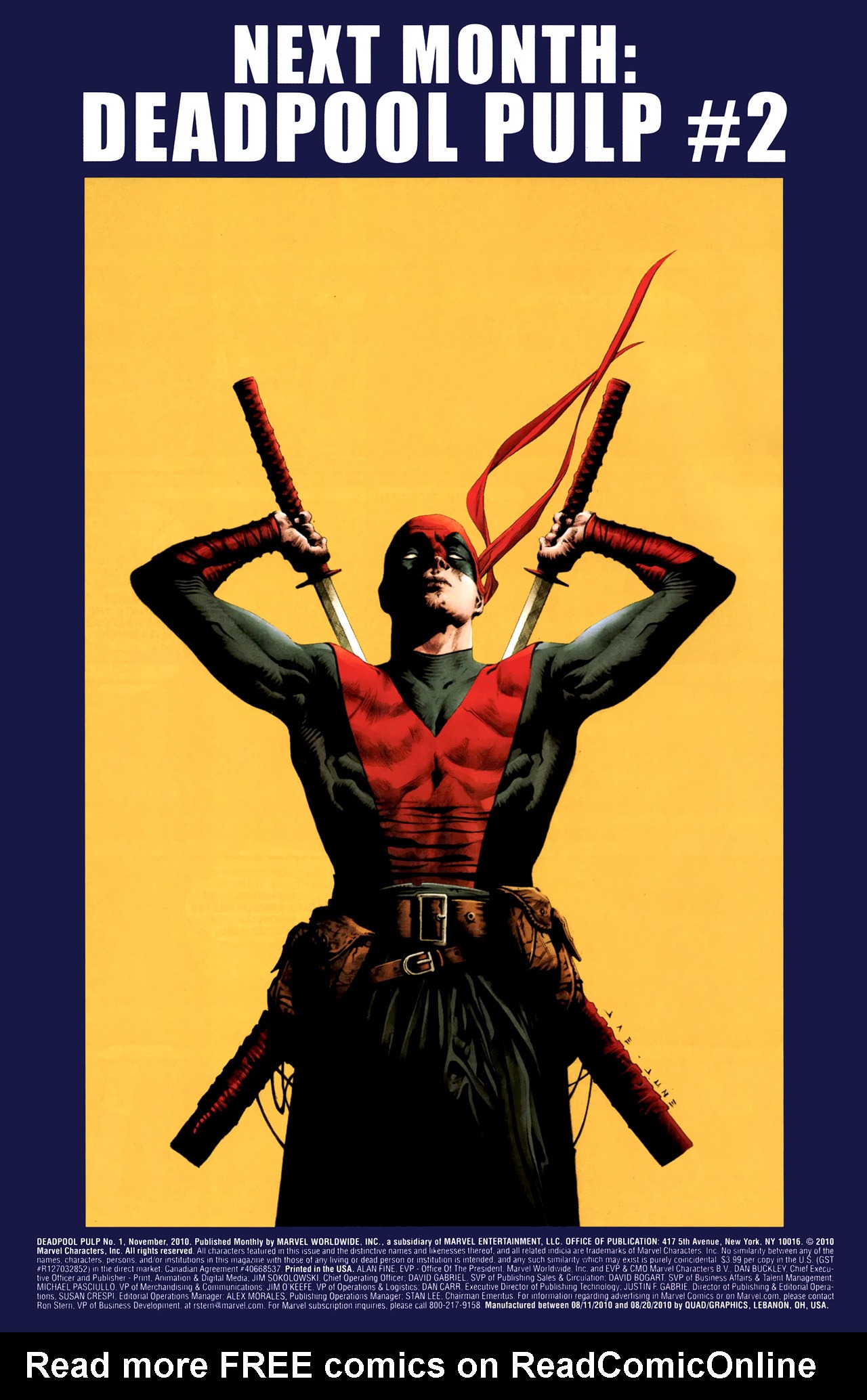 Read online Deadpool Pulp comic -  Issue #1 - 25