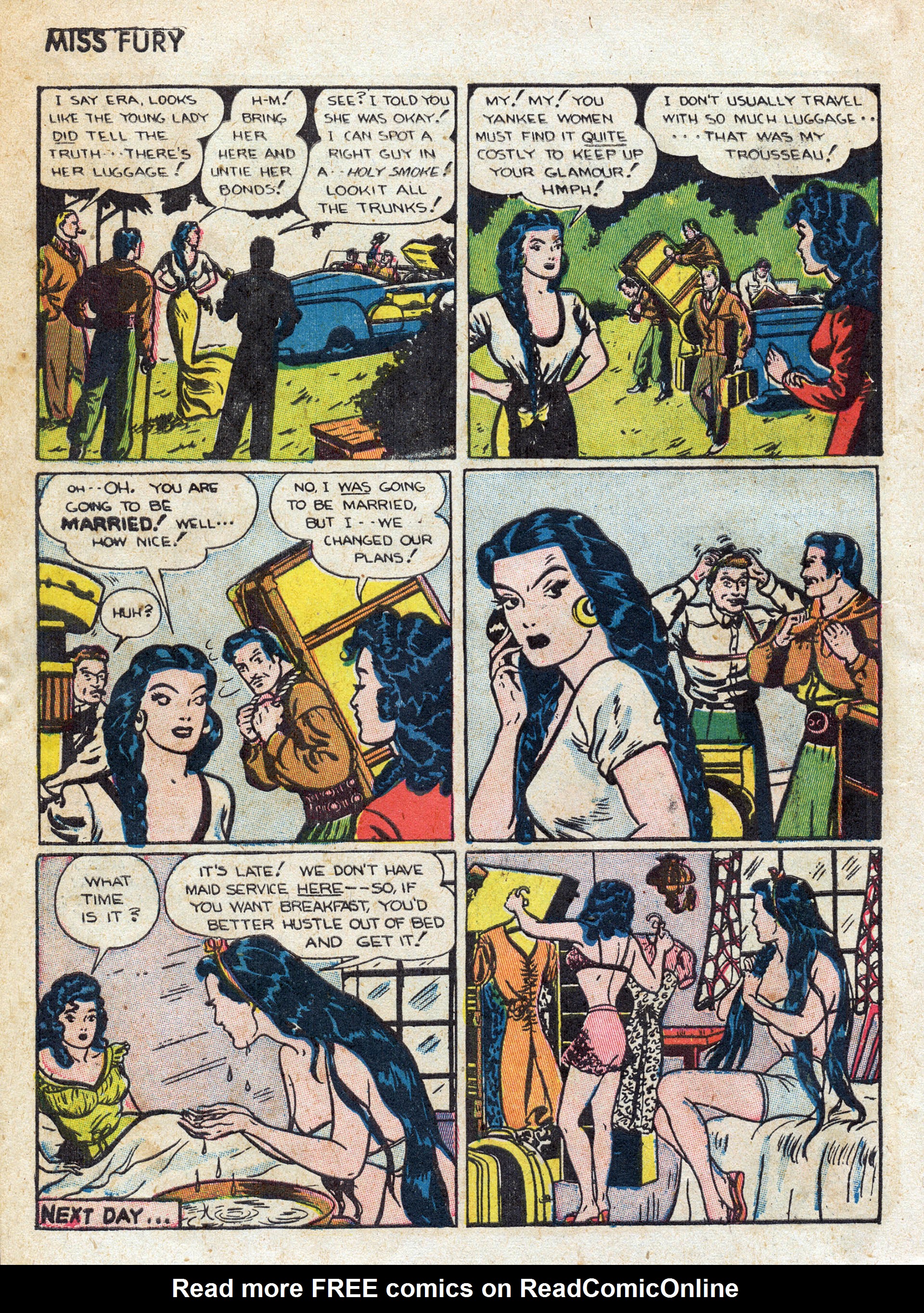 Read online Miss Fury Comics comic -  Issue #3 - 18