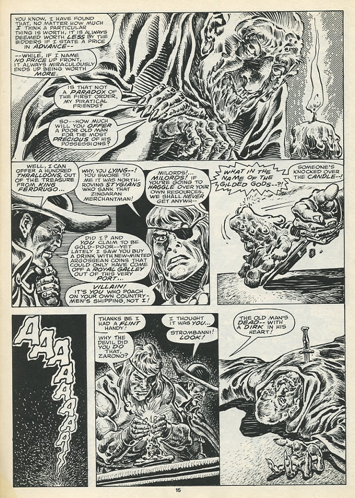 The Savage Sword Of Conan issue 197 - Page 17