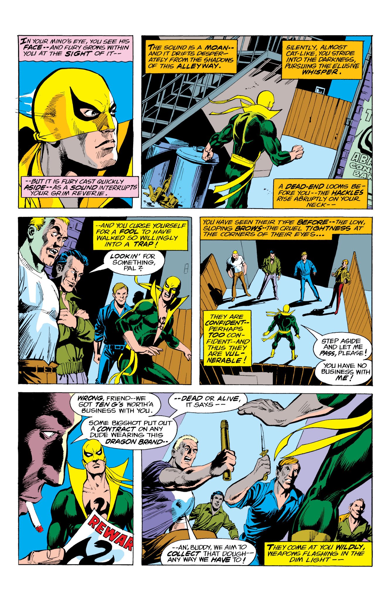 Read online Marvel Masterworks: Iron Fist comic -  Issue # TPB 1 (Part 1) - 28