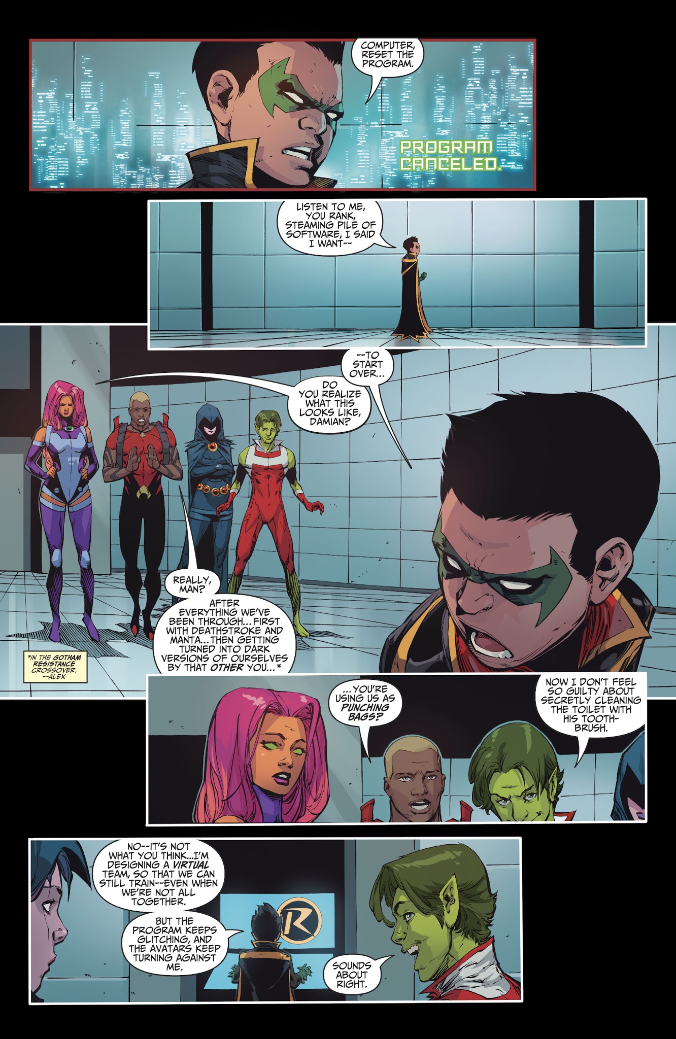 Read online Teen Titans (2016) comic -  Issue #13 - 5