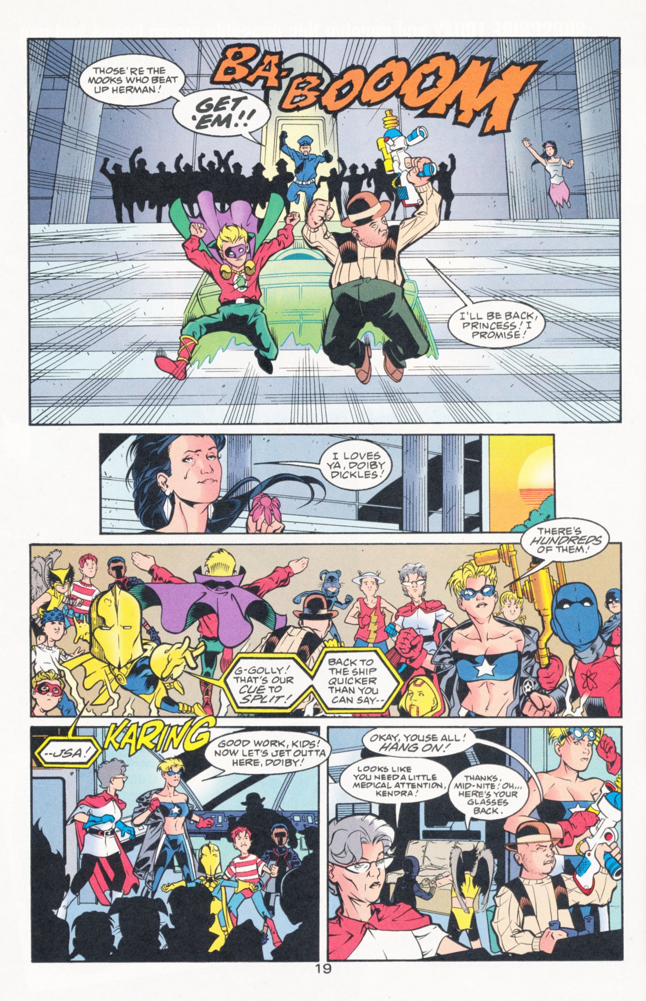 Read online Sins of Youth comic -  Issue # Starwoman & The JSA Jr. - 31
