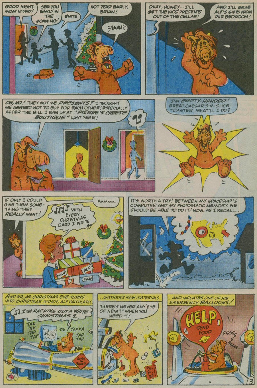 Read online ALF Holiday Special comic -  Issue #1 - 14