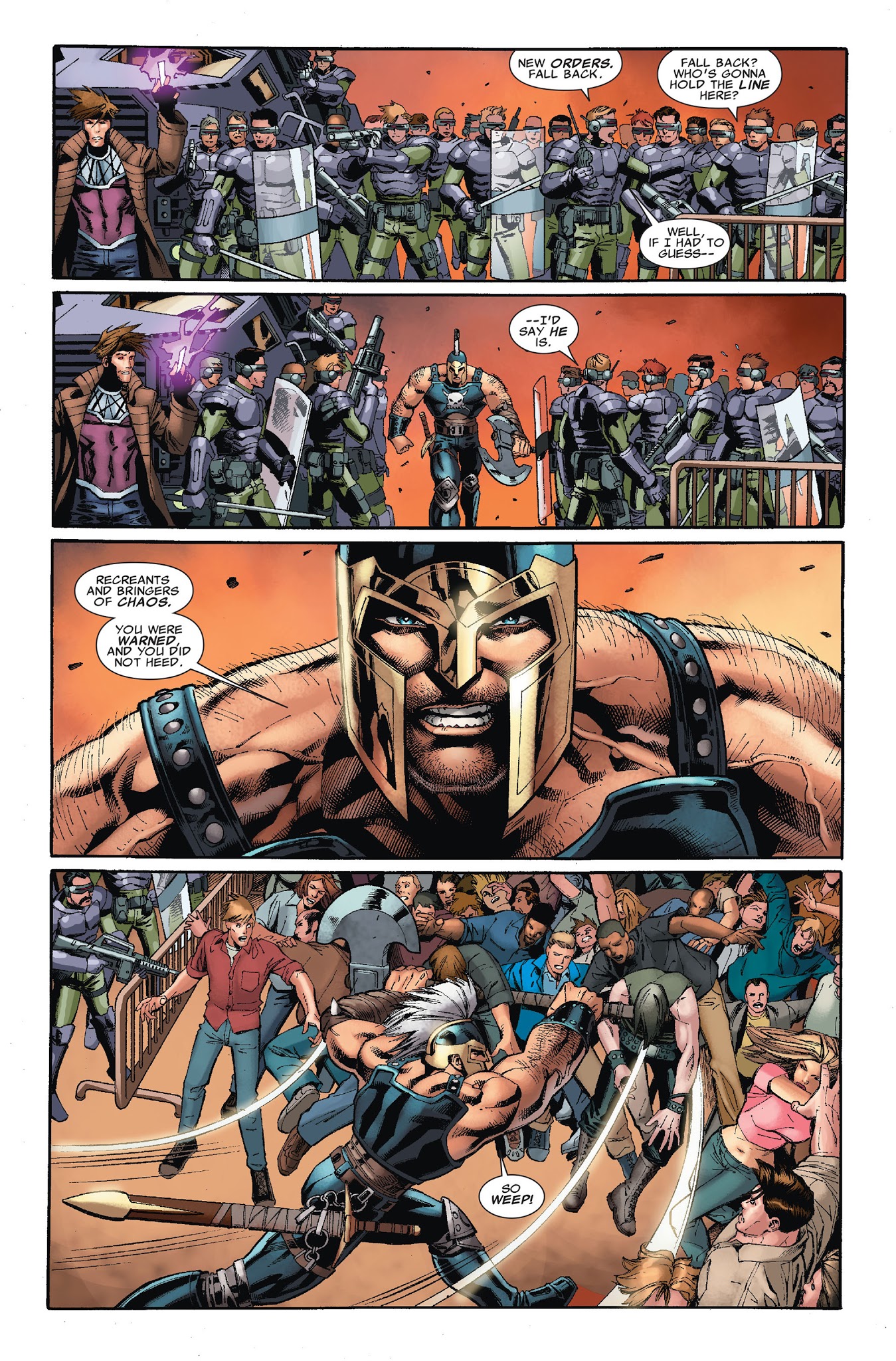 Read online Dark Avengers/Uncanny X-Men: Utopia comic -  Issue # TPB - 207
