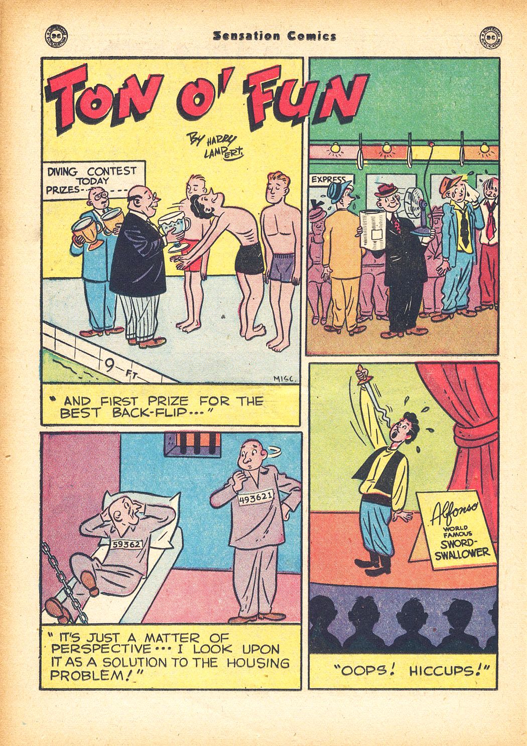 Read online Sensation (Mystery) Comics comic -  Issue #78 - 32