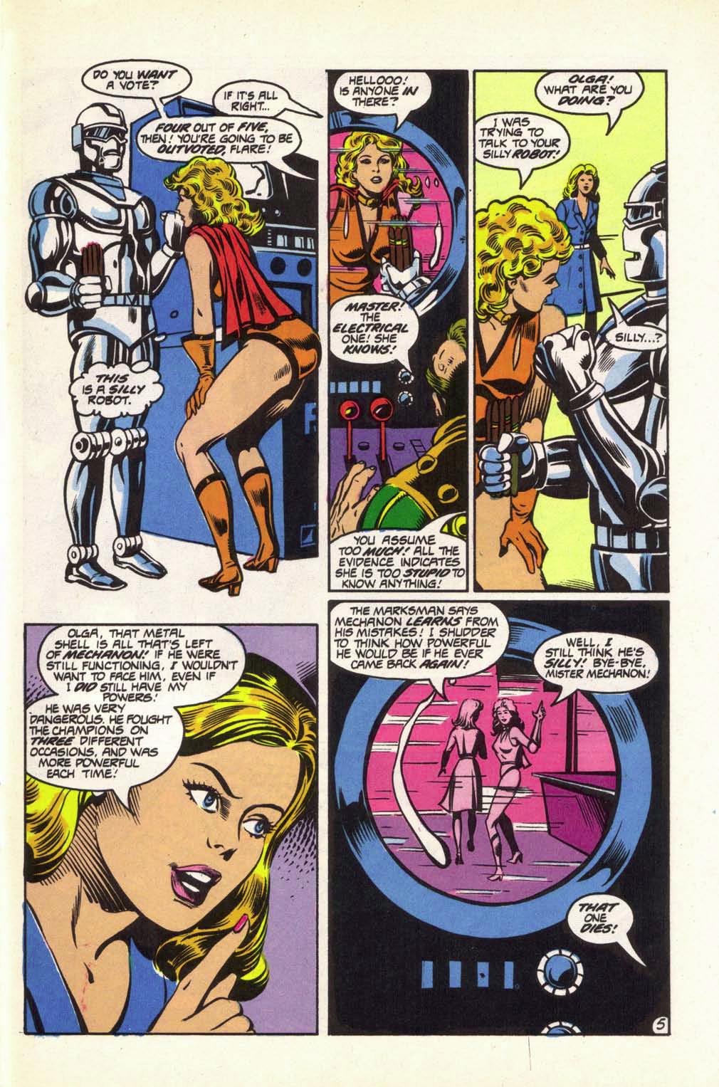 Read online Champions (1987) comic -  Issue #6 - 7