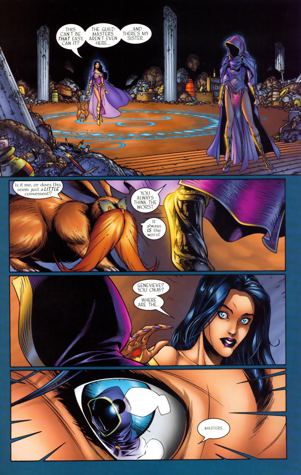 Read online Mystic comic -  Issue #6 - 4
