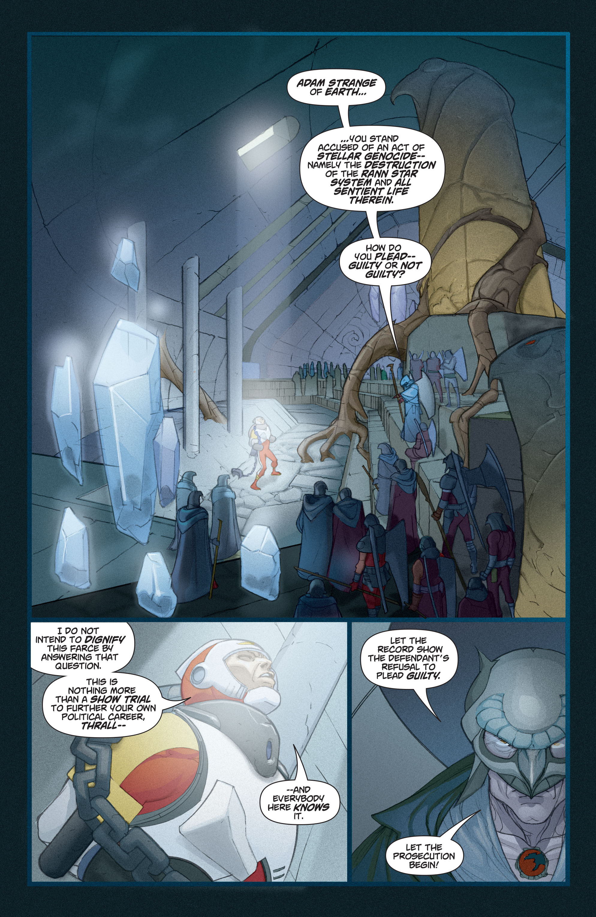 Read online Adam Strange (2004) comic -  Issue #3 - 17