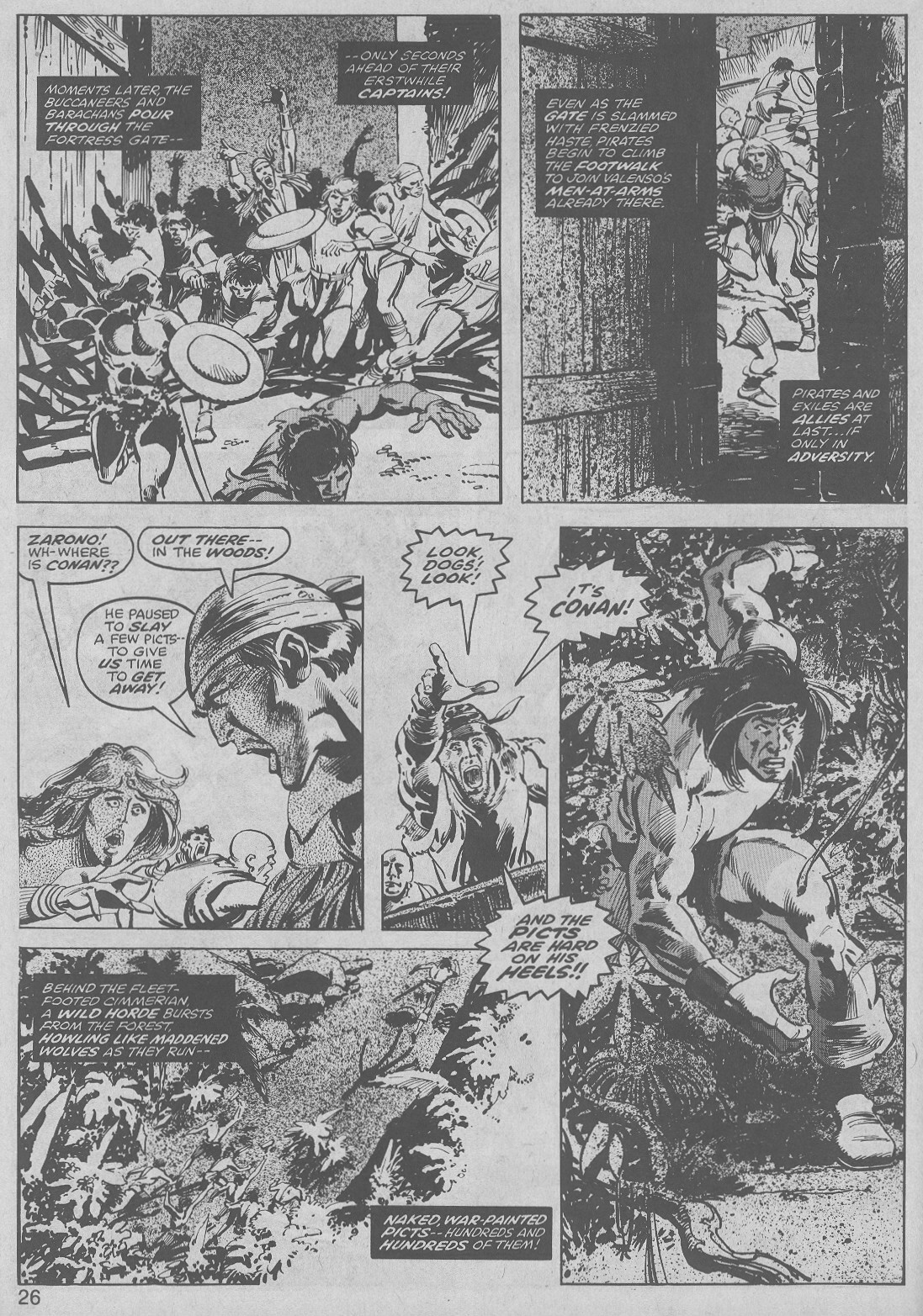 Read online The Savage Sword Of Conan comic -  Issue #48 - 26