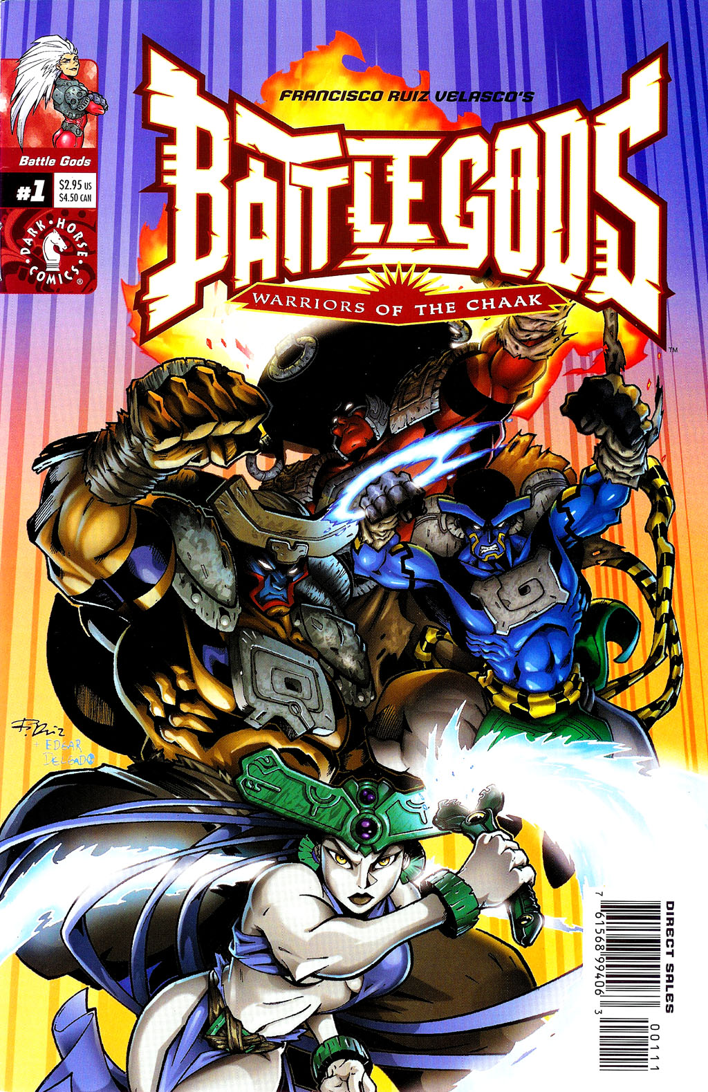 Read online Battle Gods: Warriors of the Chaak comic -  Issue #1 - 1