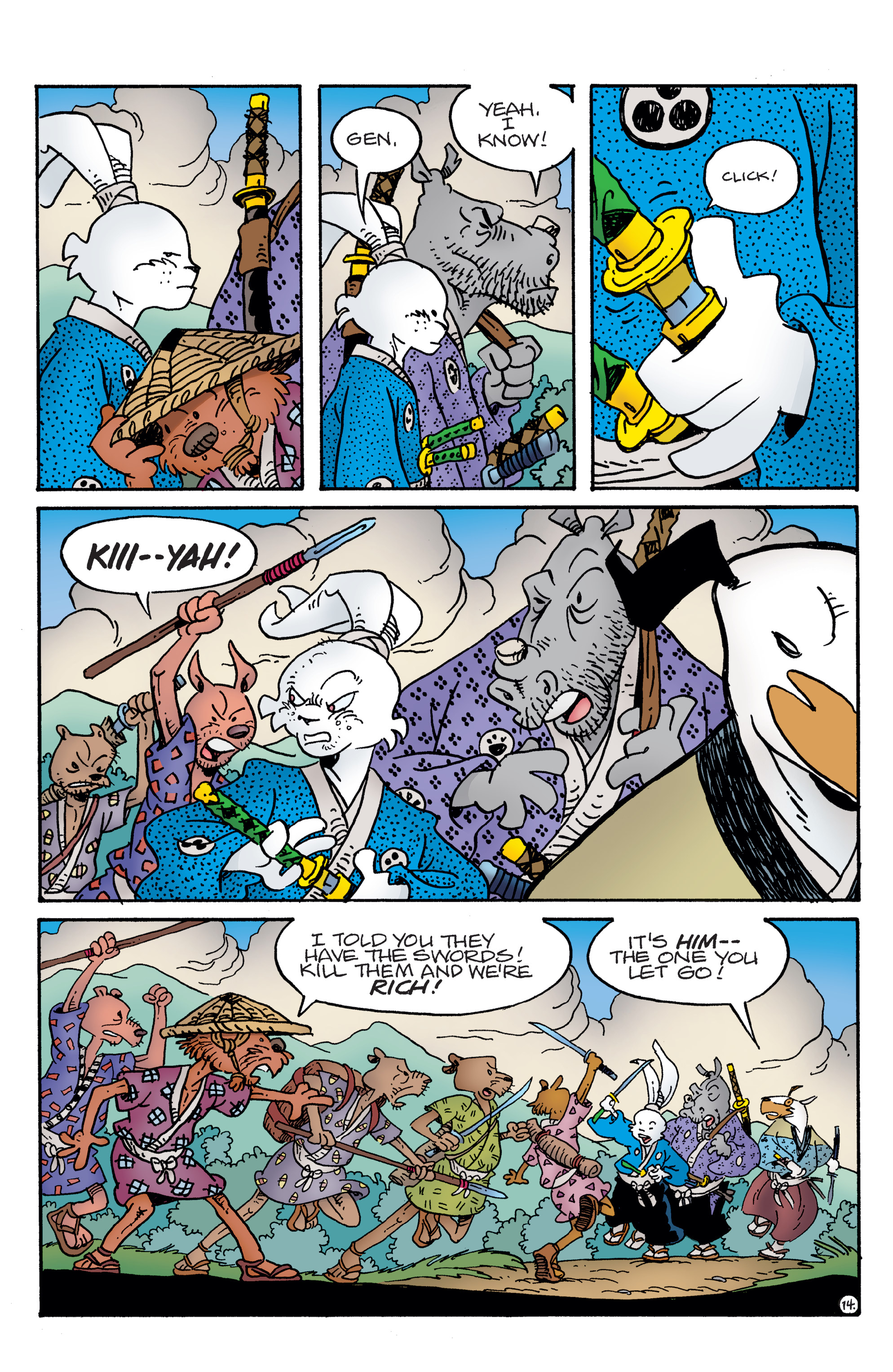 Read online Usagi Yojimbo (2019) comic -  Issue #7 - 16