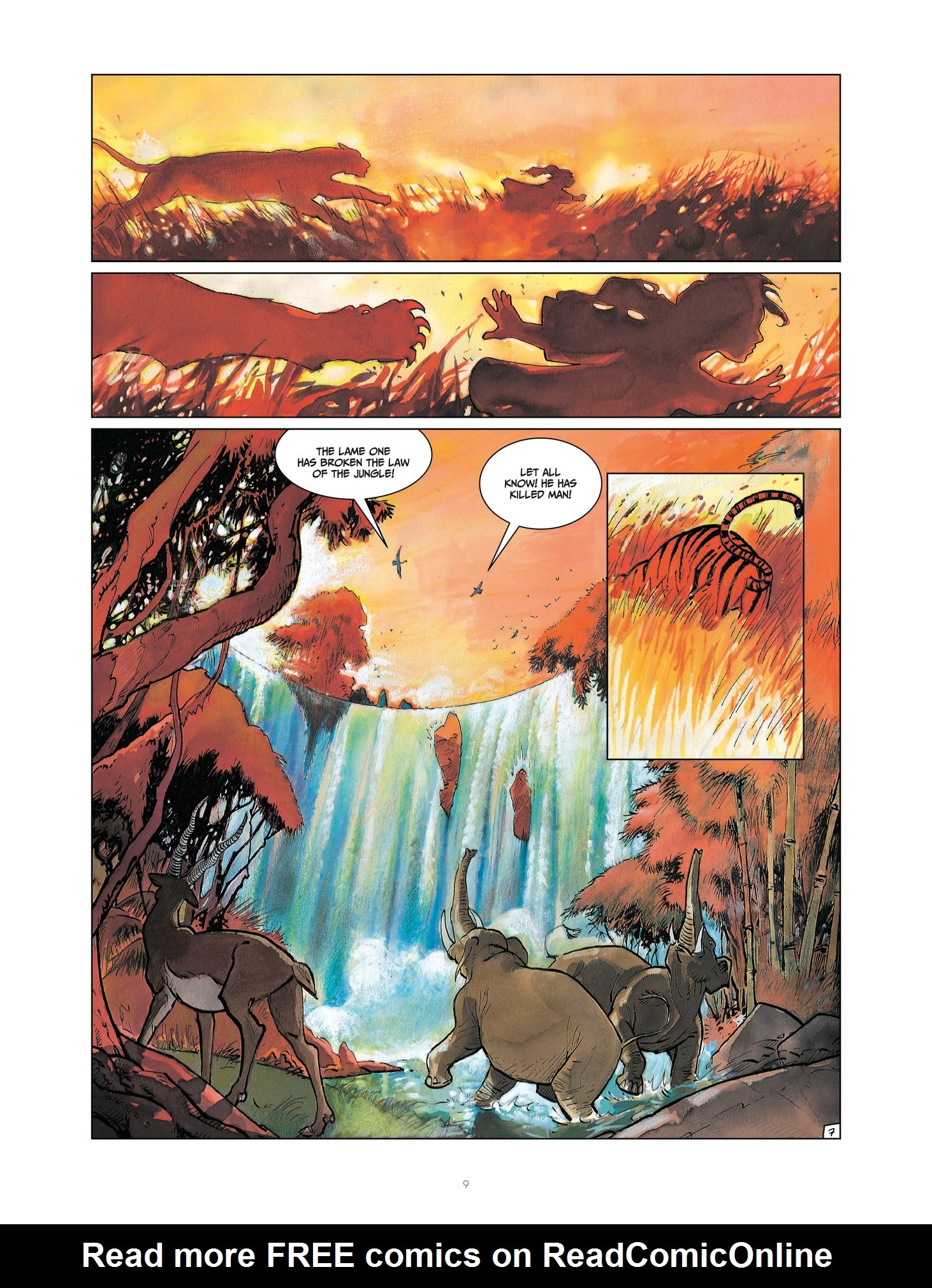 Read online The Last Jungle Book comic -  Issue #1 - 9