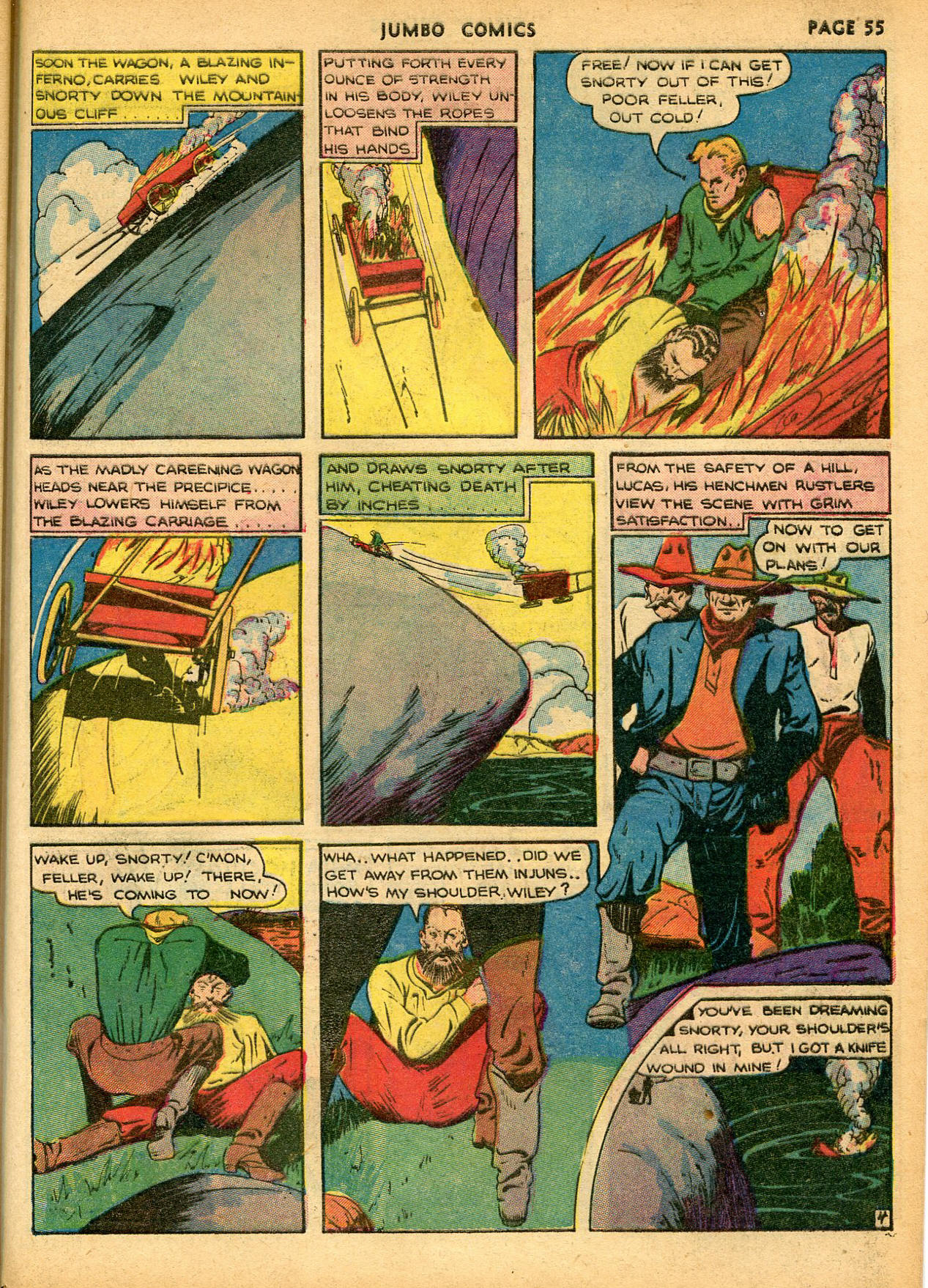 Read online Jumbo Comics comic -  Issue #21 - 57