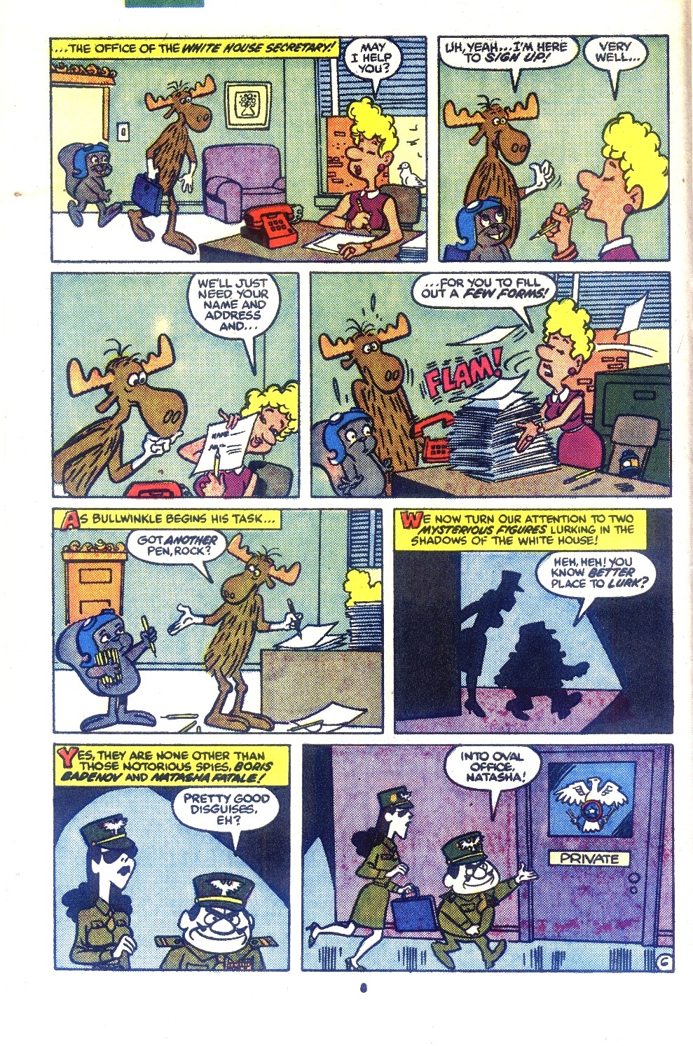 Read online Bullwinkle and Rocky comic -  Issue #4 - 10