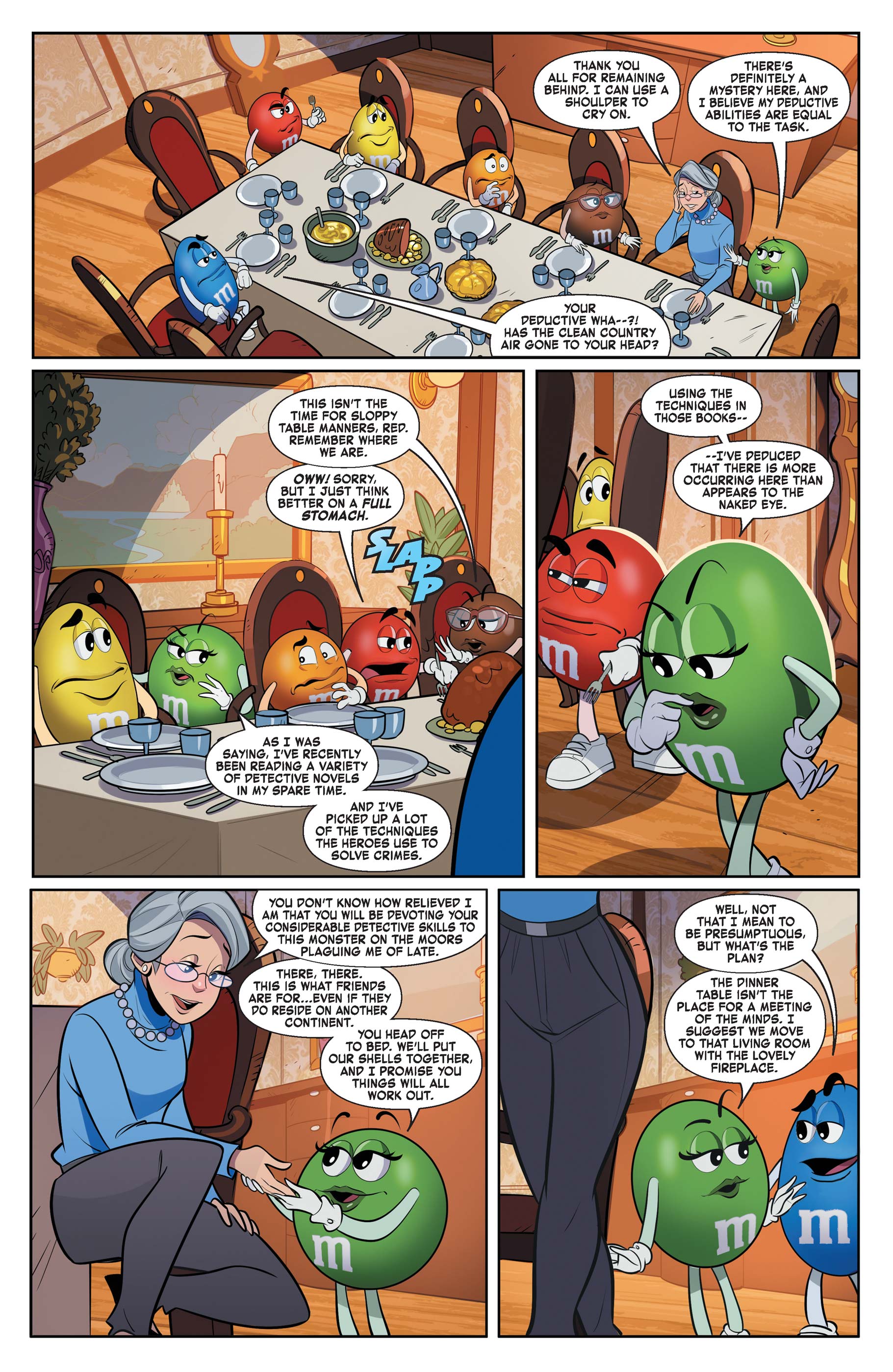 Read online M&Ms - Mistaken Identity comic -  Issue #1 - 7