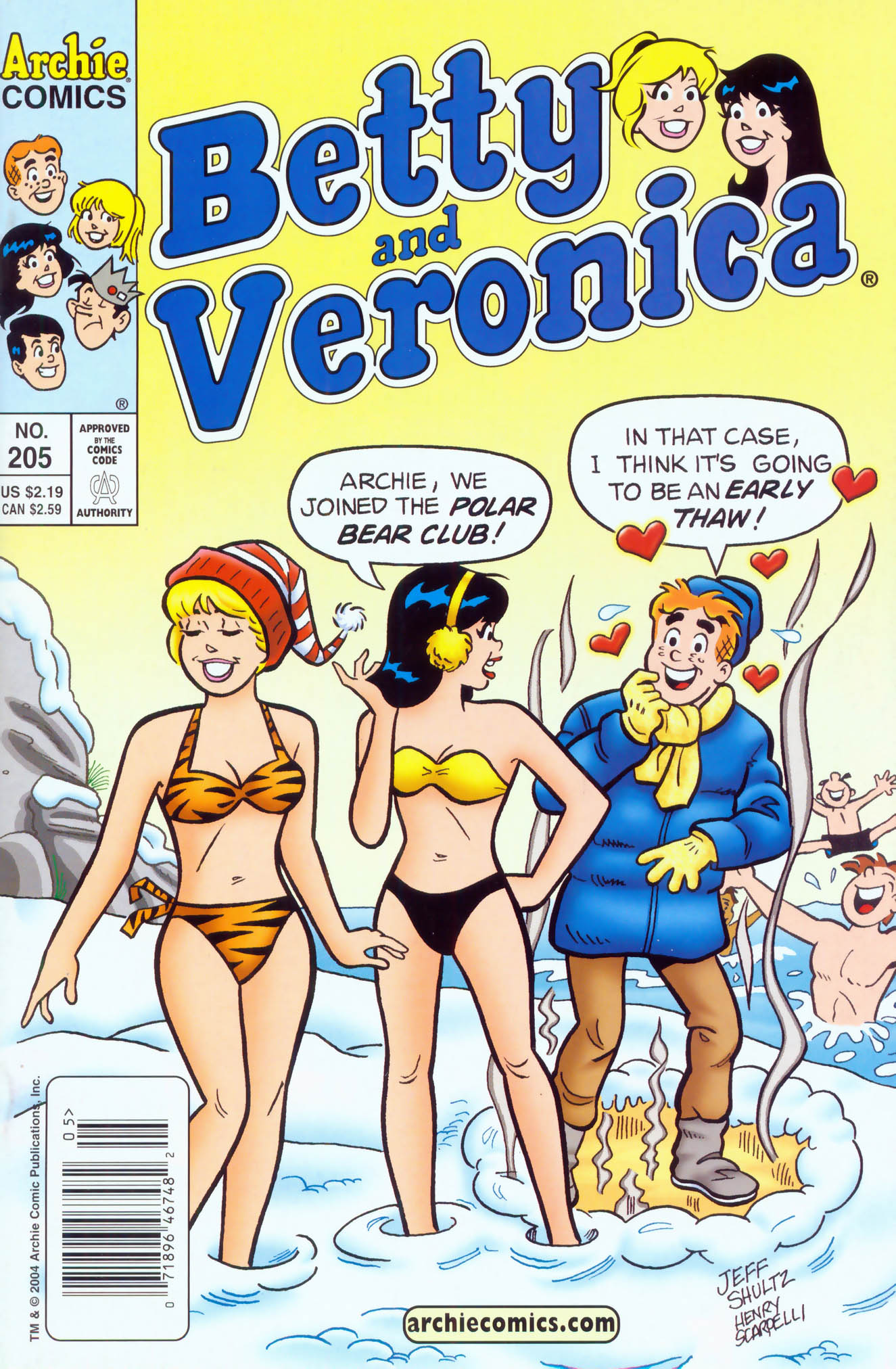 Read online Betty and Veronica (1987) comic -  Issue #205 - 1
