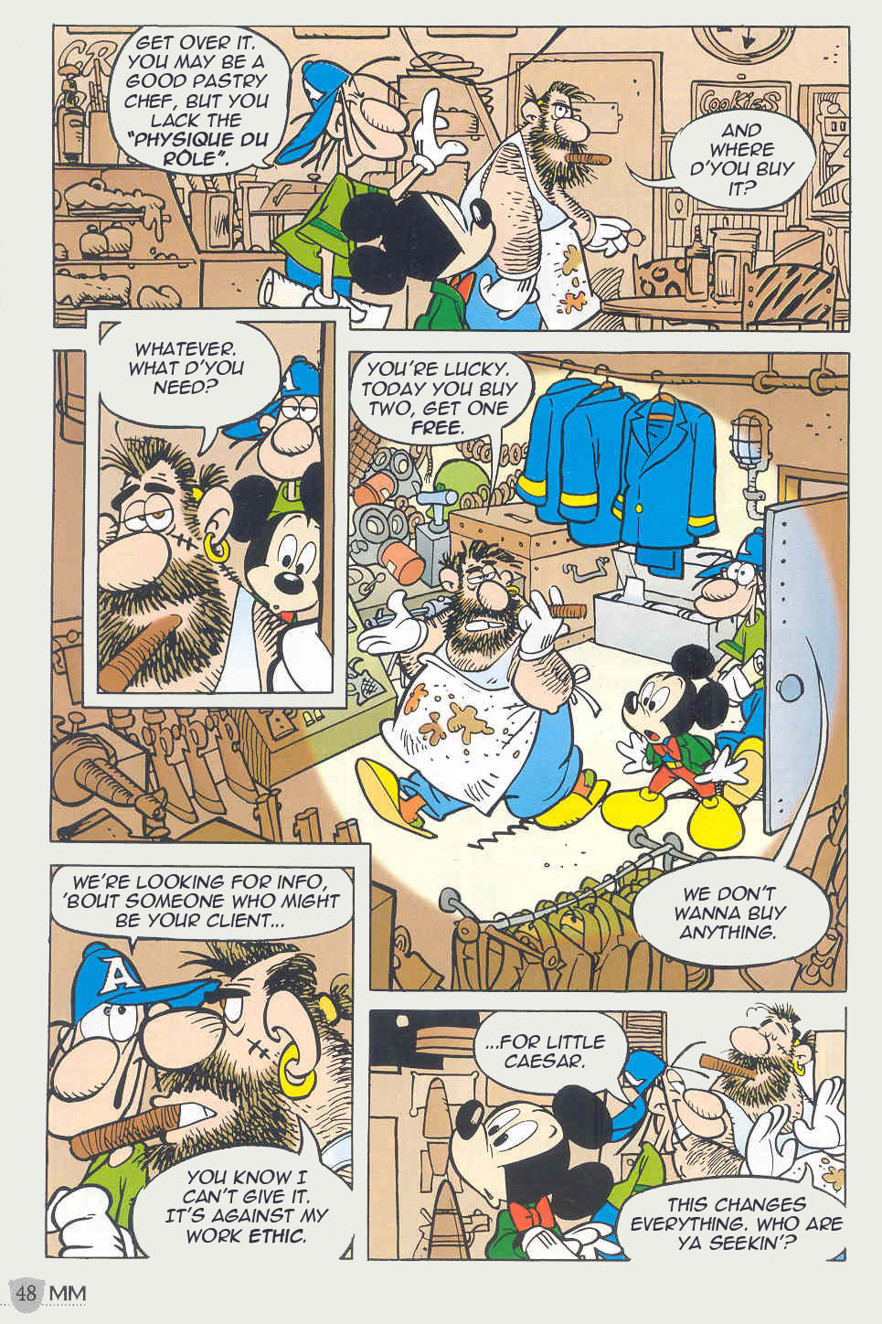 Read online Mickey Mouse Mystery Magazine comic -  Issue #0 - 48