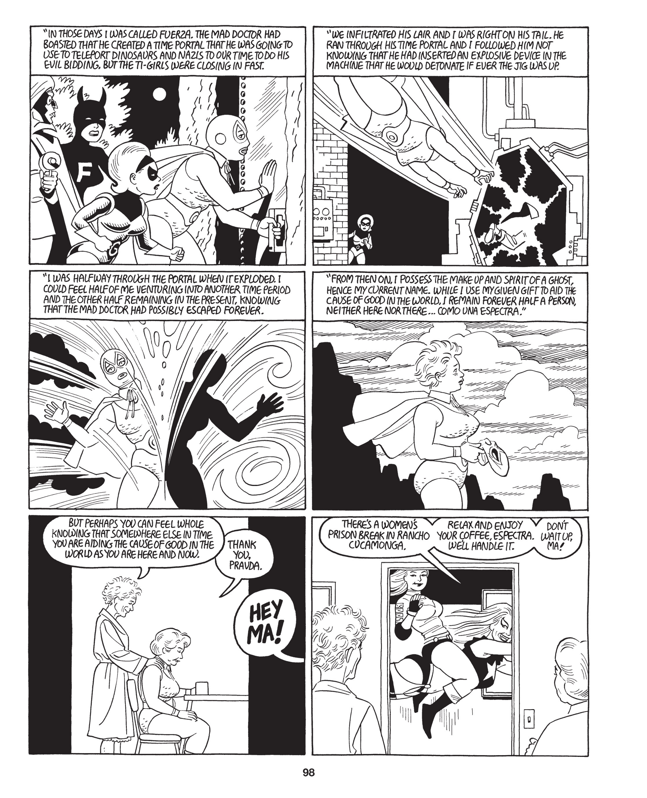 Read online Love and Rockets: New Stories comic -  Issue #1 - 100