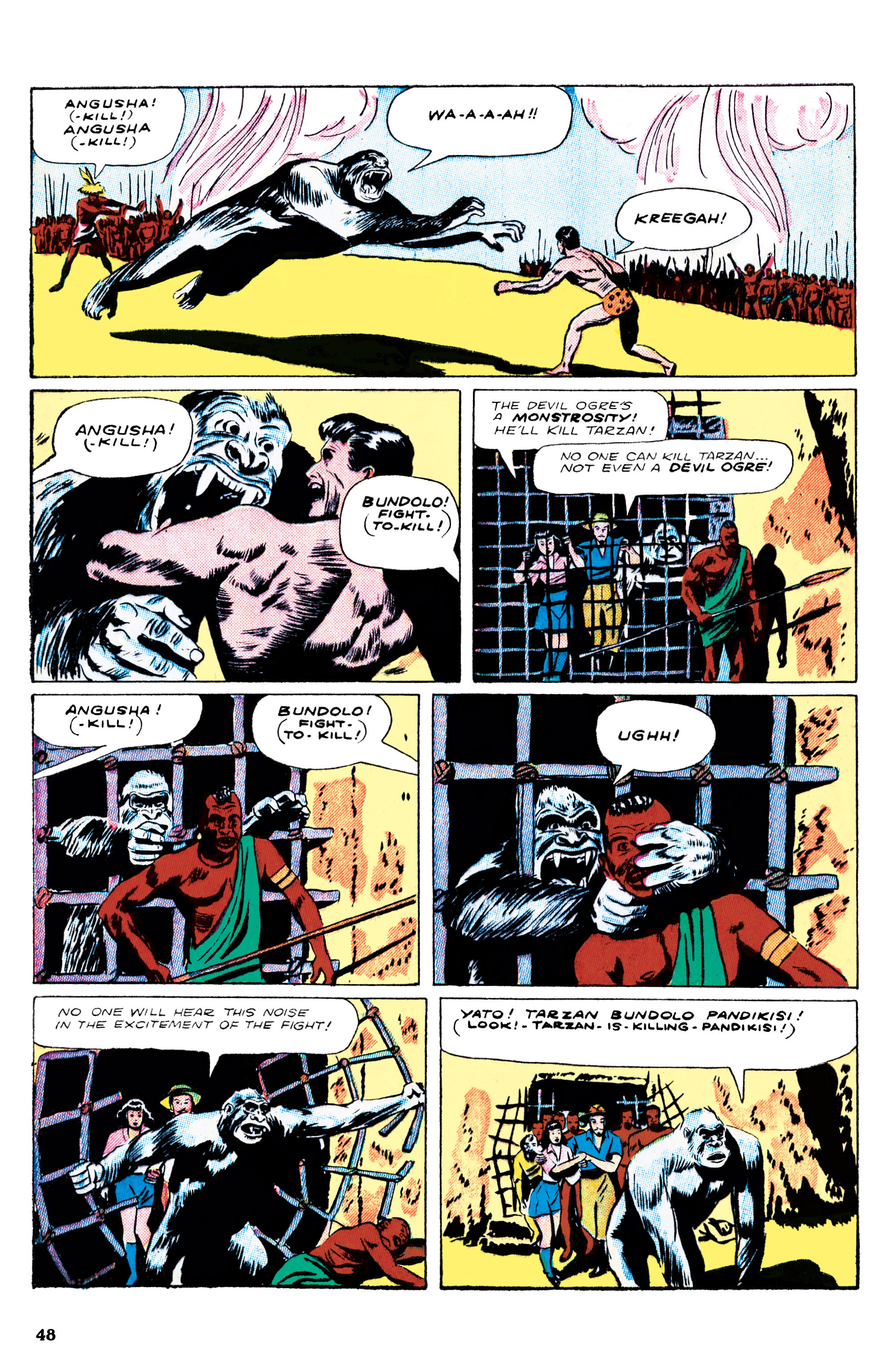 Read online Edgar Rice Burroughs Tarzan: The Jesse Marsh Years Omnibus comic -  Issue # TPB (Part 1) - 49